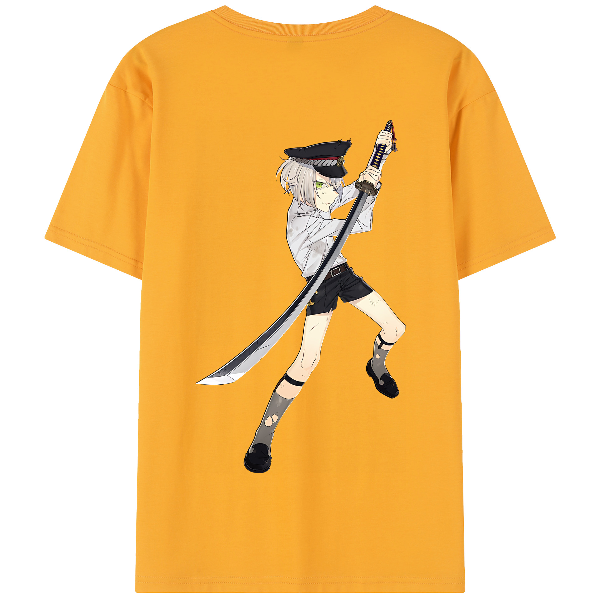 （画像用） 刀剣乱舞 Touken Ranbu 綿100％半袖Tシャツ（背面プリント）