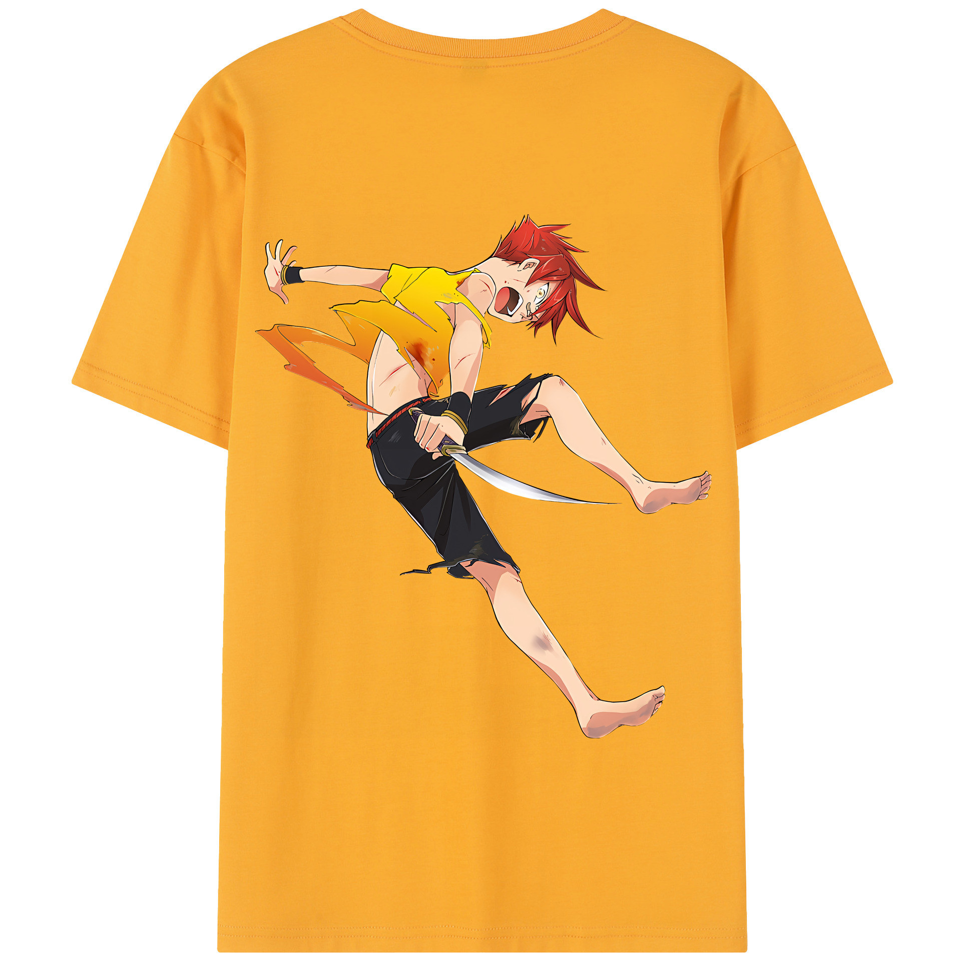 （画像用） 刀剣乱舞 Touken Ranbu 綿100％半袖Tシャツ（背面プリント）