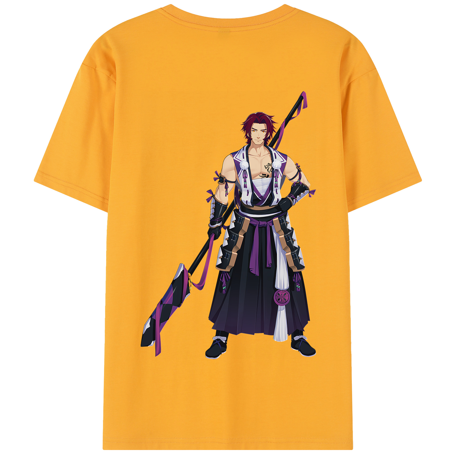 （画像用） 刀剣乱舞 Touken Ranbu 綿100％半袖Tシャツ（背面プリント）