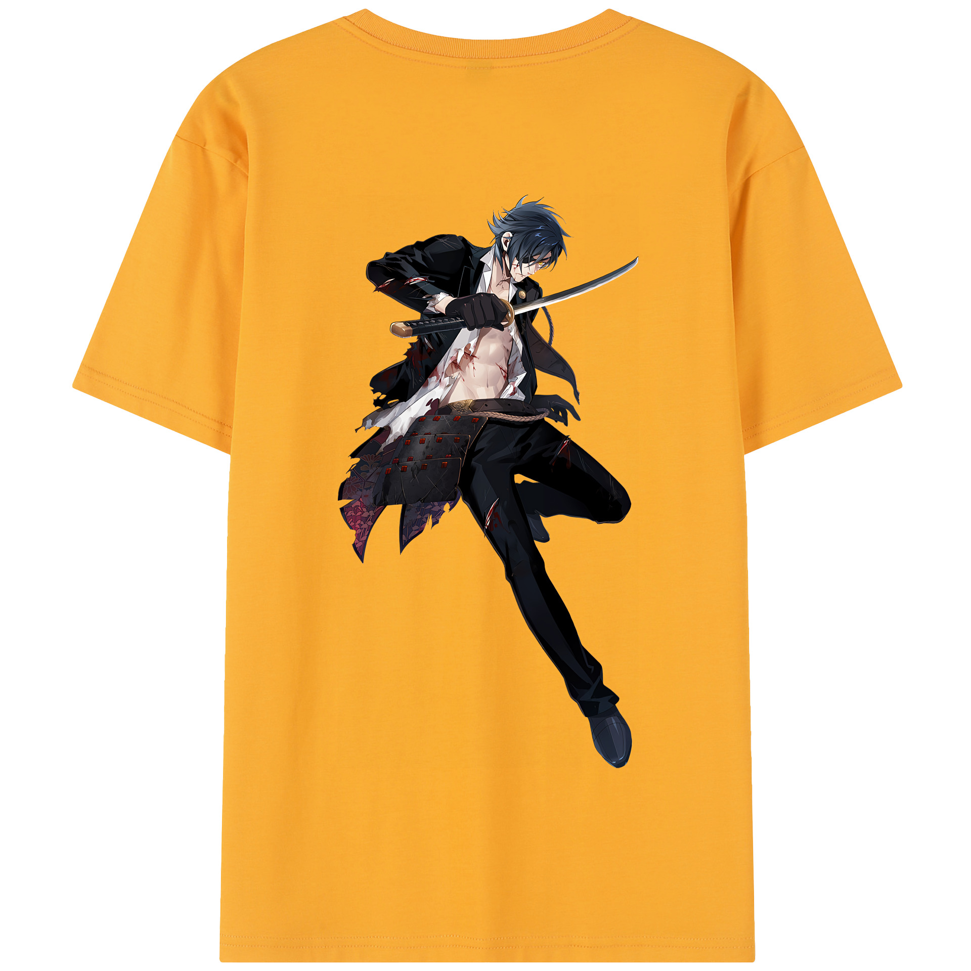 （画像用） 刀剣乱舞 Touken Ranbu 綿100％半袖Tシャツ（背面プリント）