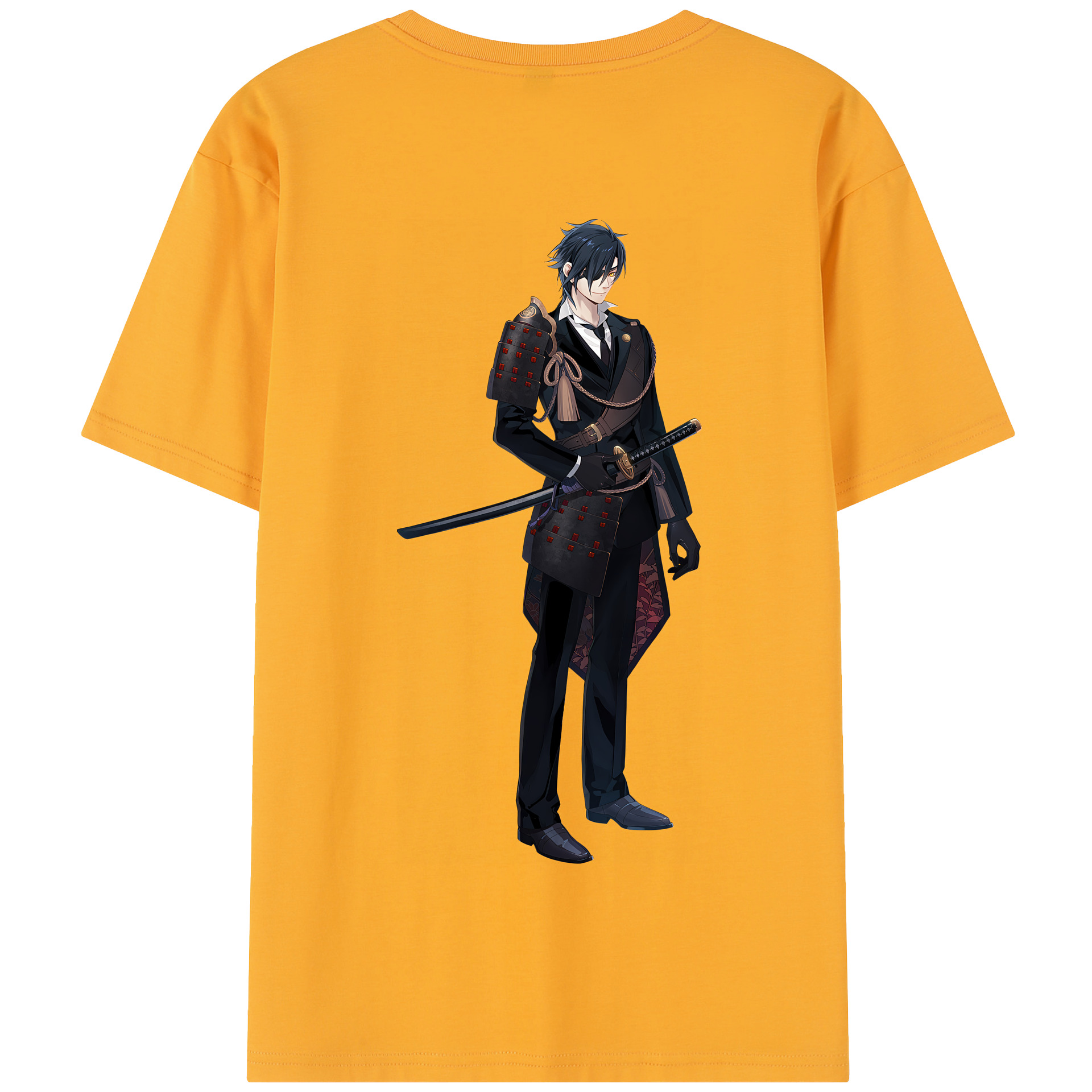 （画像用） 刀剣乱舞 Touken Ranbu 綿100％半袖Tシャツ（背面プリント）