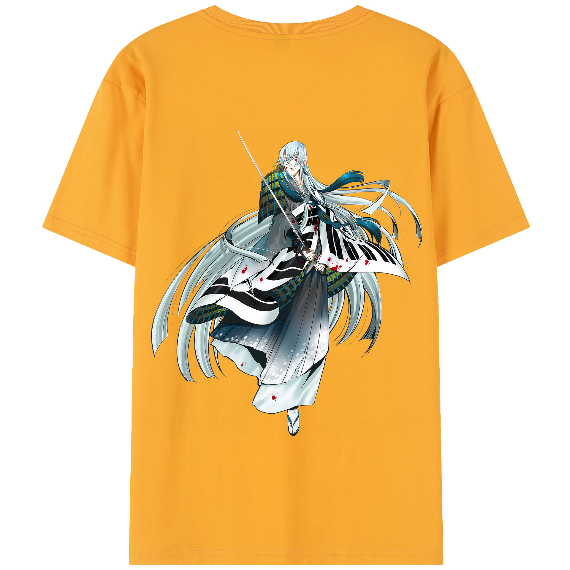 （画像用） 刀剣乱舞 Touken Ranbu 綿100％半袖Tシャツ（背面プリント）