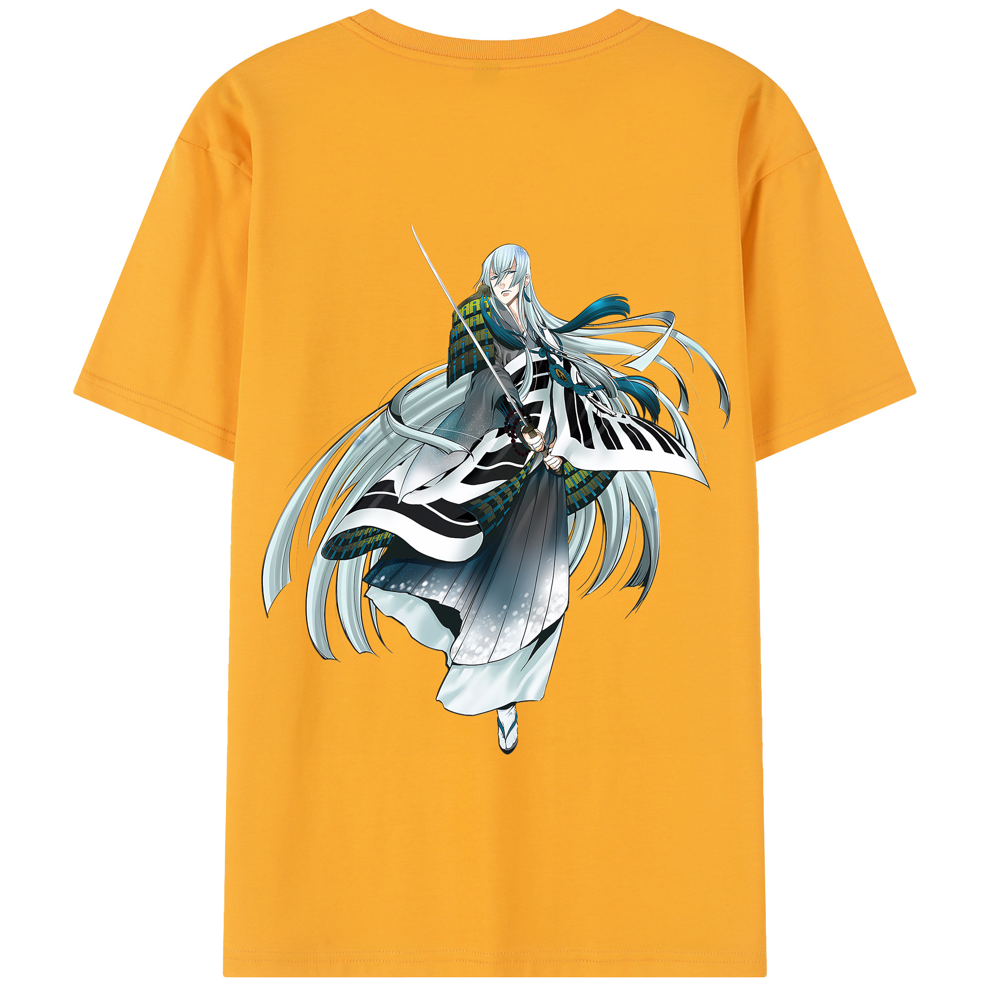 （画像用） 刀剣乱舞 Touken Ranbu 綿100％半袖Tシャツ（背面プリント）