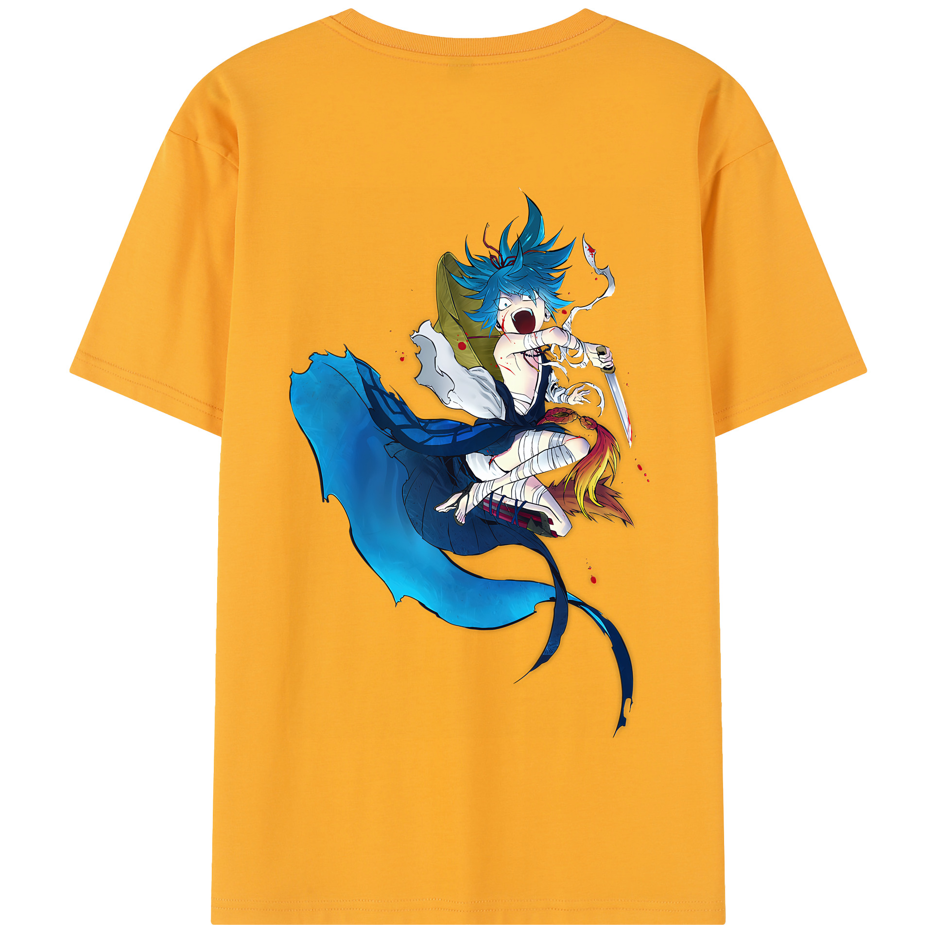 （画像用） 刀剣乱舞 Touken Ranbu 綿100％半袖Tシャツ（背面プリント）