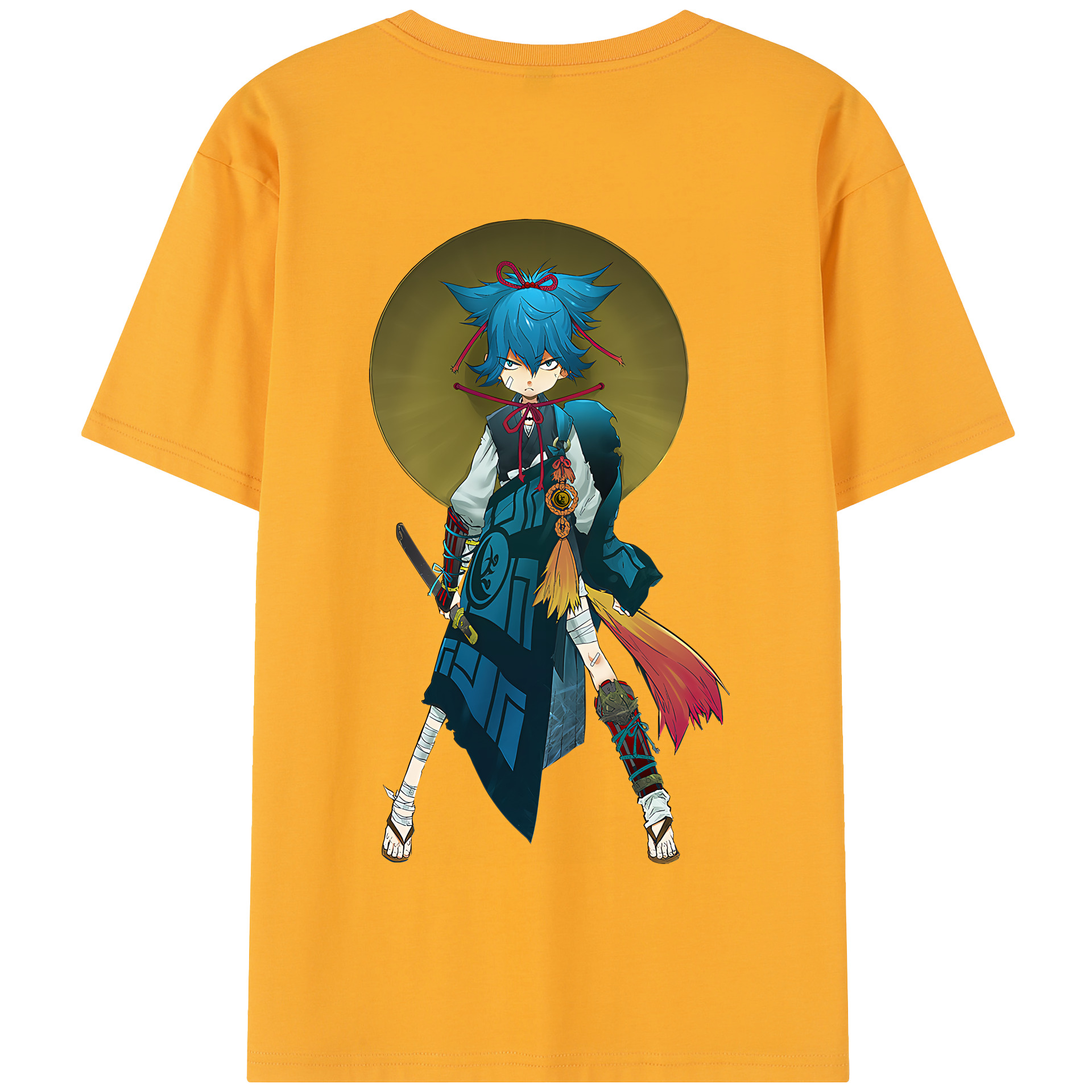 （画像用） 刀剣乱舞 Touken Ranbu 綿100％半袖Tシャツ（背面プリント）