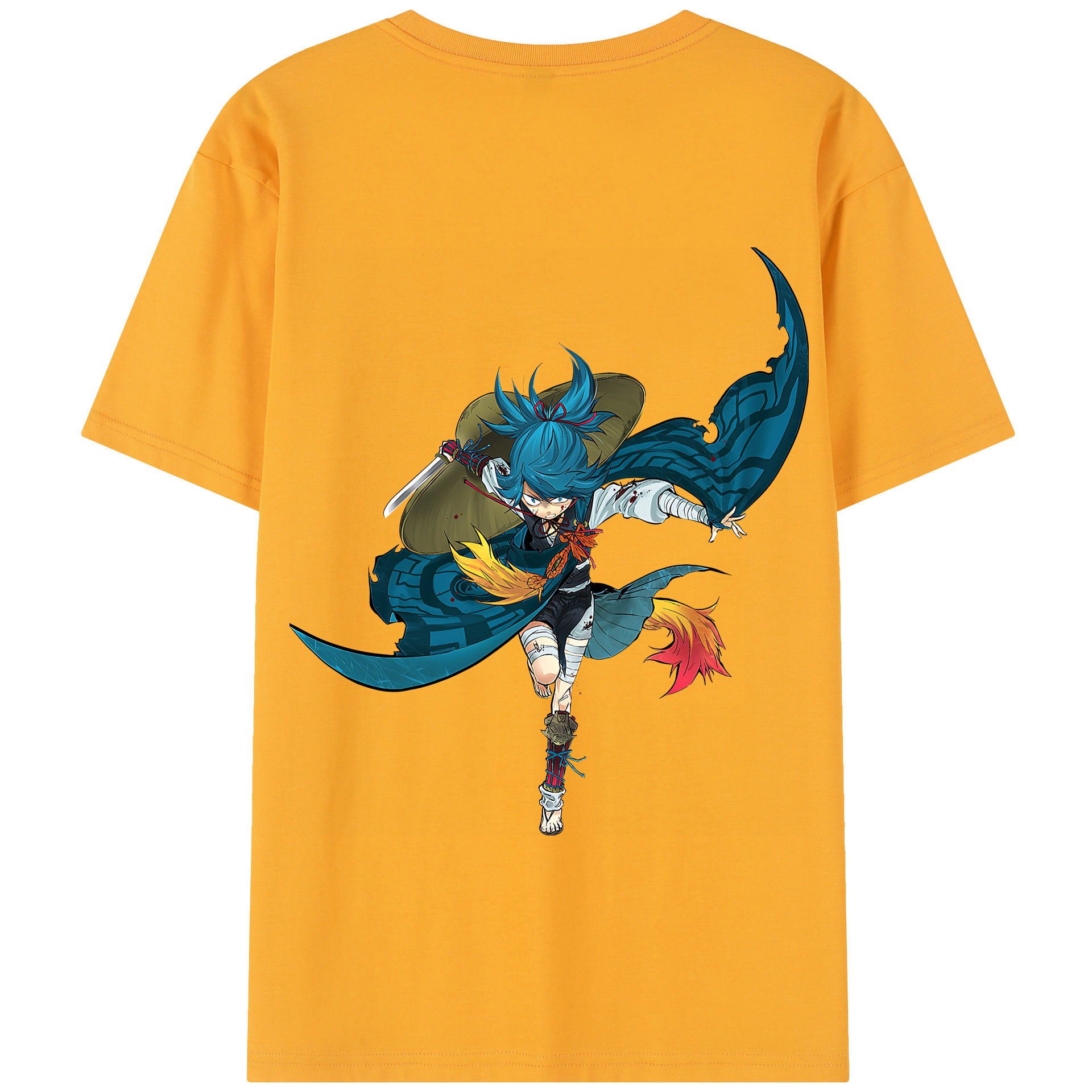 （画像用） 刀剣乱舞 Touken Ranbu 綿100％半袖Tシャツ（背面プリント）