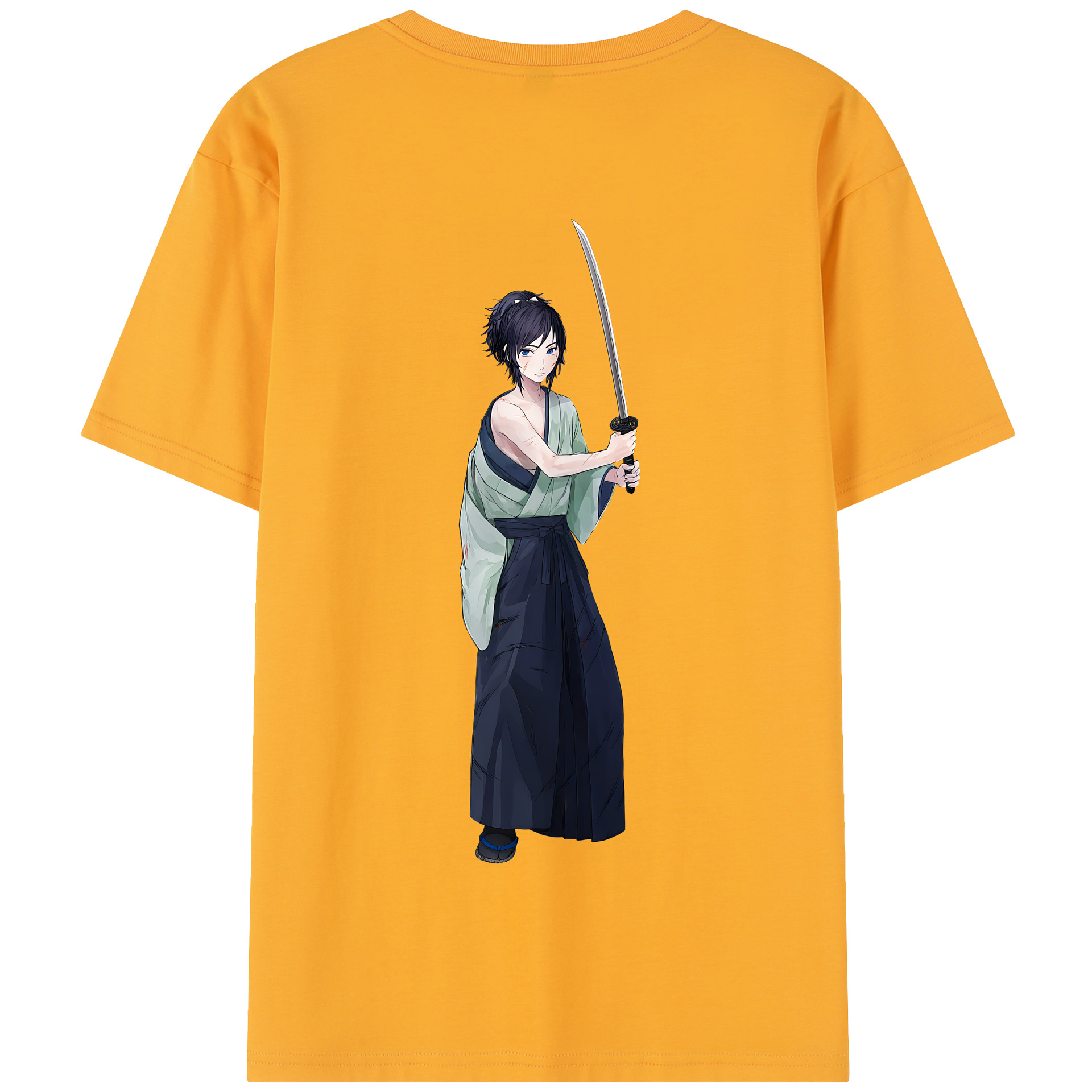 （画像用） 刀剣乱舞 Touken Ranbu 綿100％半袖Tシャツ（背面プリント）