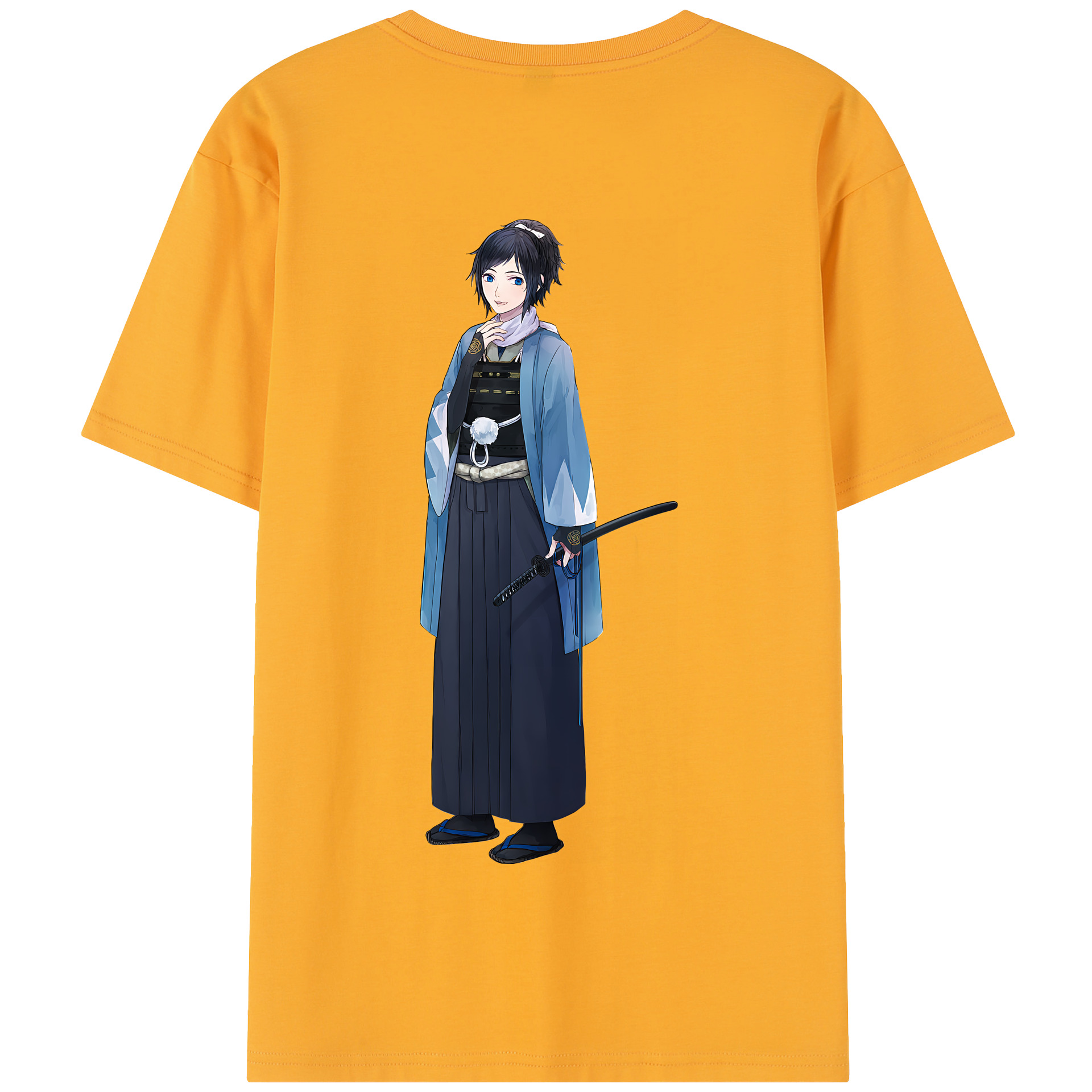 （画像用） 刀剣乱舞 Touken Ranbu 綿100％半袖Tシャツ（背面プリント）