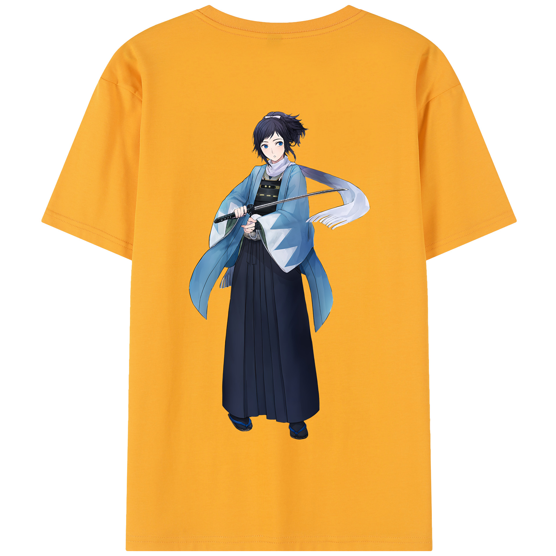 （画像用） 刀剣乱舞 Touken Ranbu 綿100％半袖Tシャツ（背面プリント）
