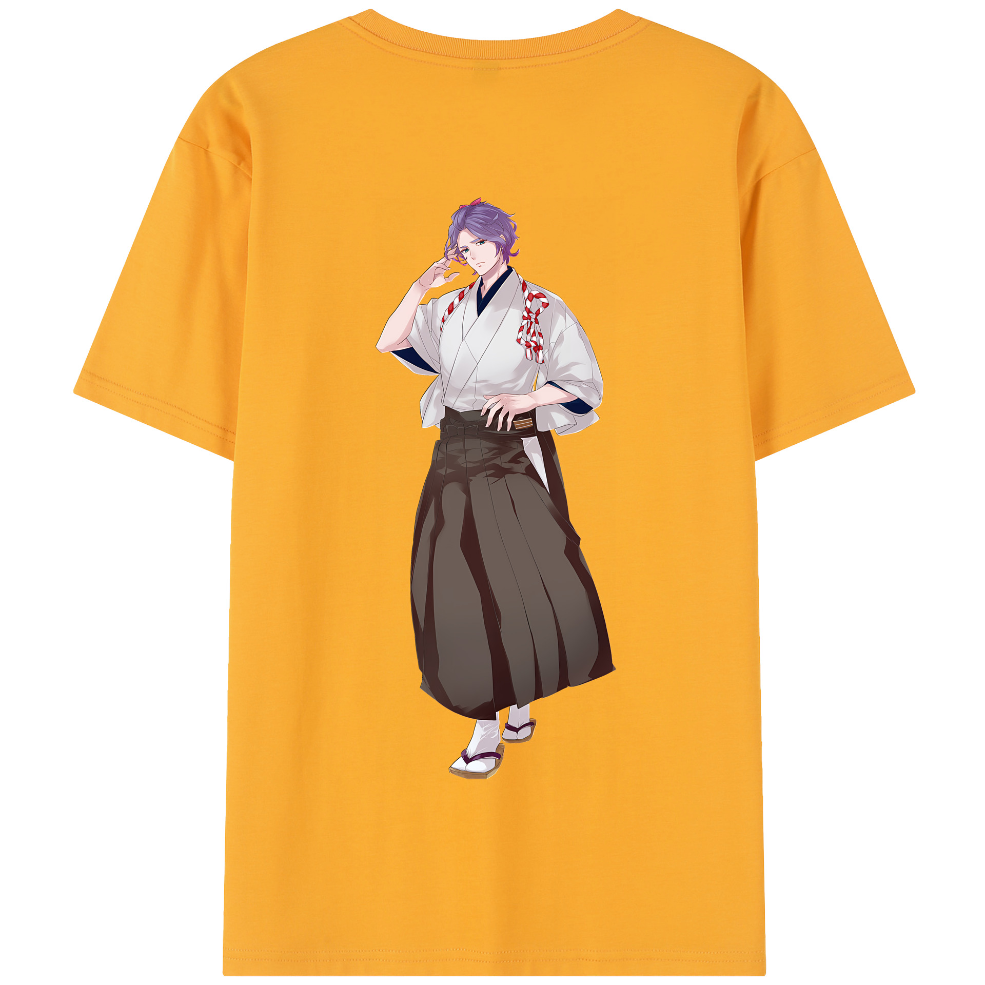 （画像用） 刀剣乱舞 Touken Ranbu 綿100％半袖Tシャツ（背面プリント）