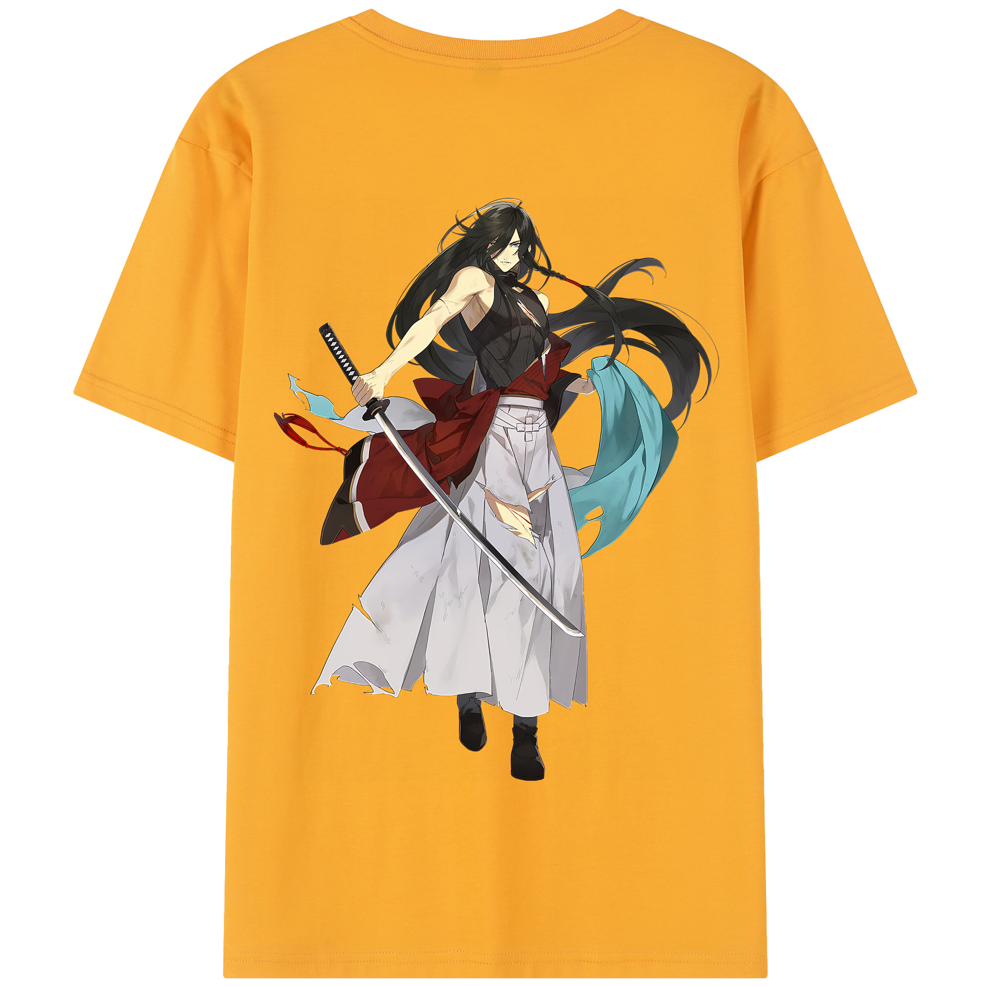 （画像用） 刀剣乱舞 Touken Ranbu 綿100％半袖Tシャツ（背面プリント）