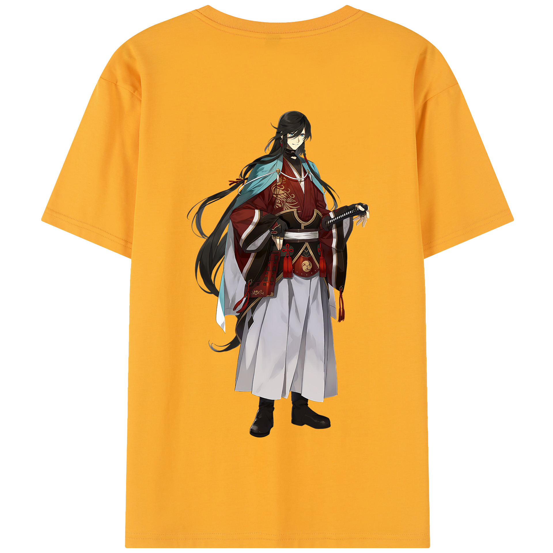 （画像用） 刀剣乱舞 Touken Ranbu 綿100％半袖Tシャツ（背面プリント）