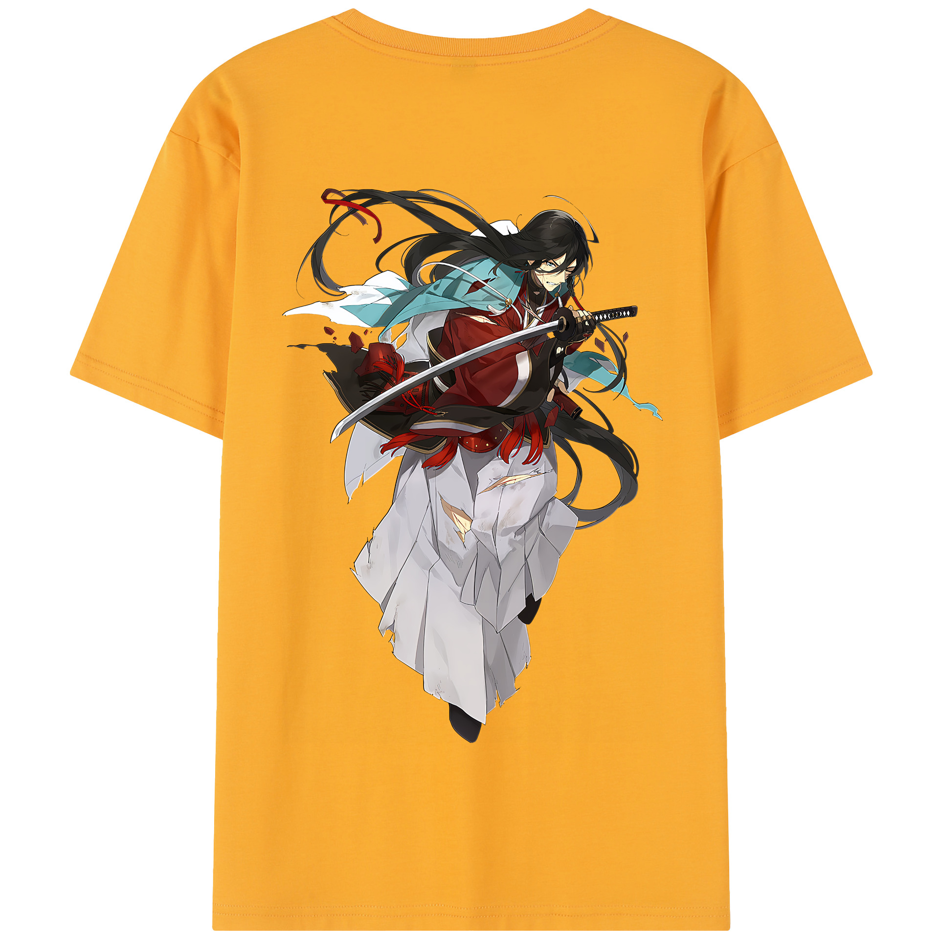 （画像用） 刀剣乱舞 Touken Ranbu 綿100％半袖Tシャツ（背面プリント）