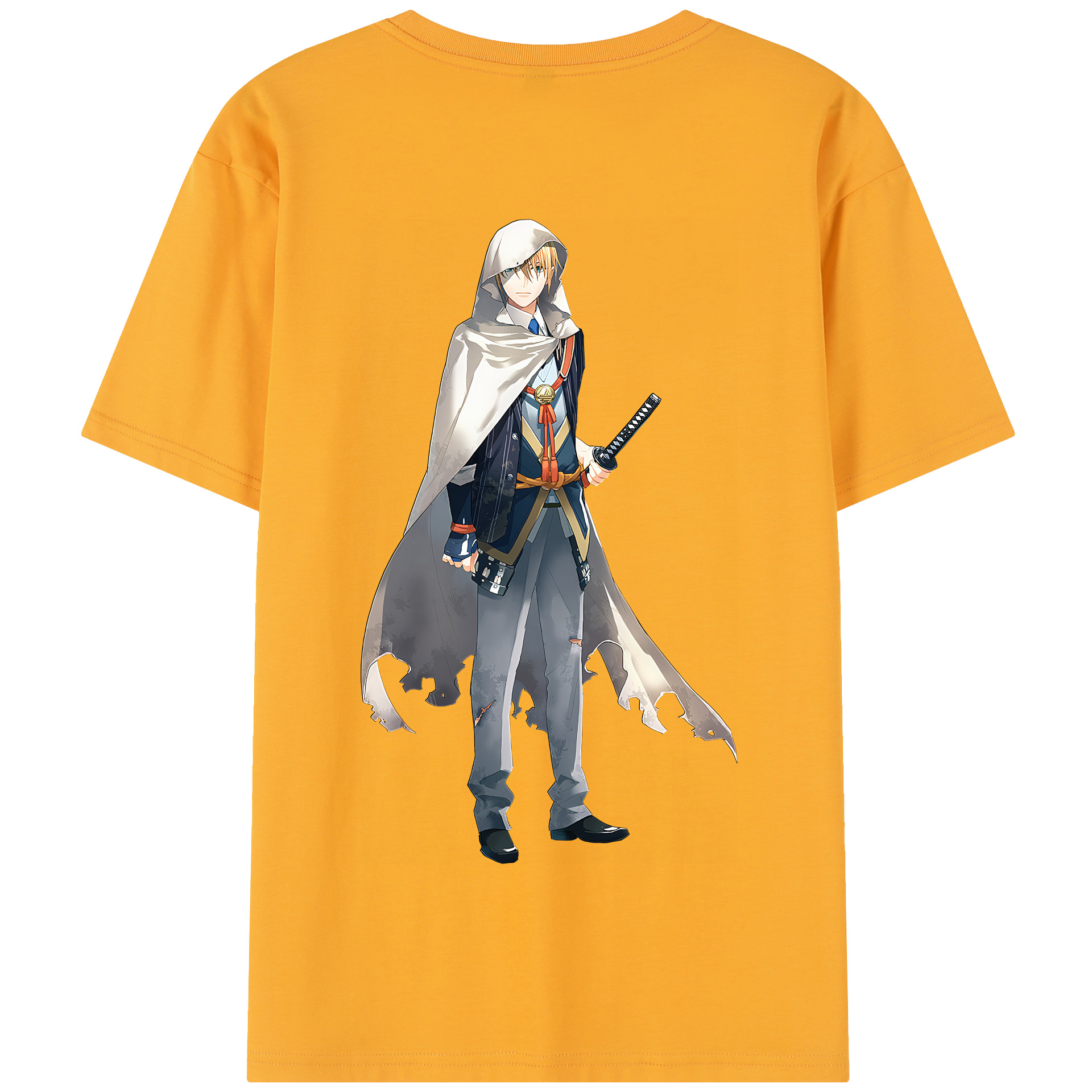 （画像用） 刀剣乱舞 Touken Ranbu 綿100％半袖Tシャツ（背面プリント）