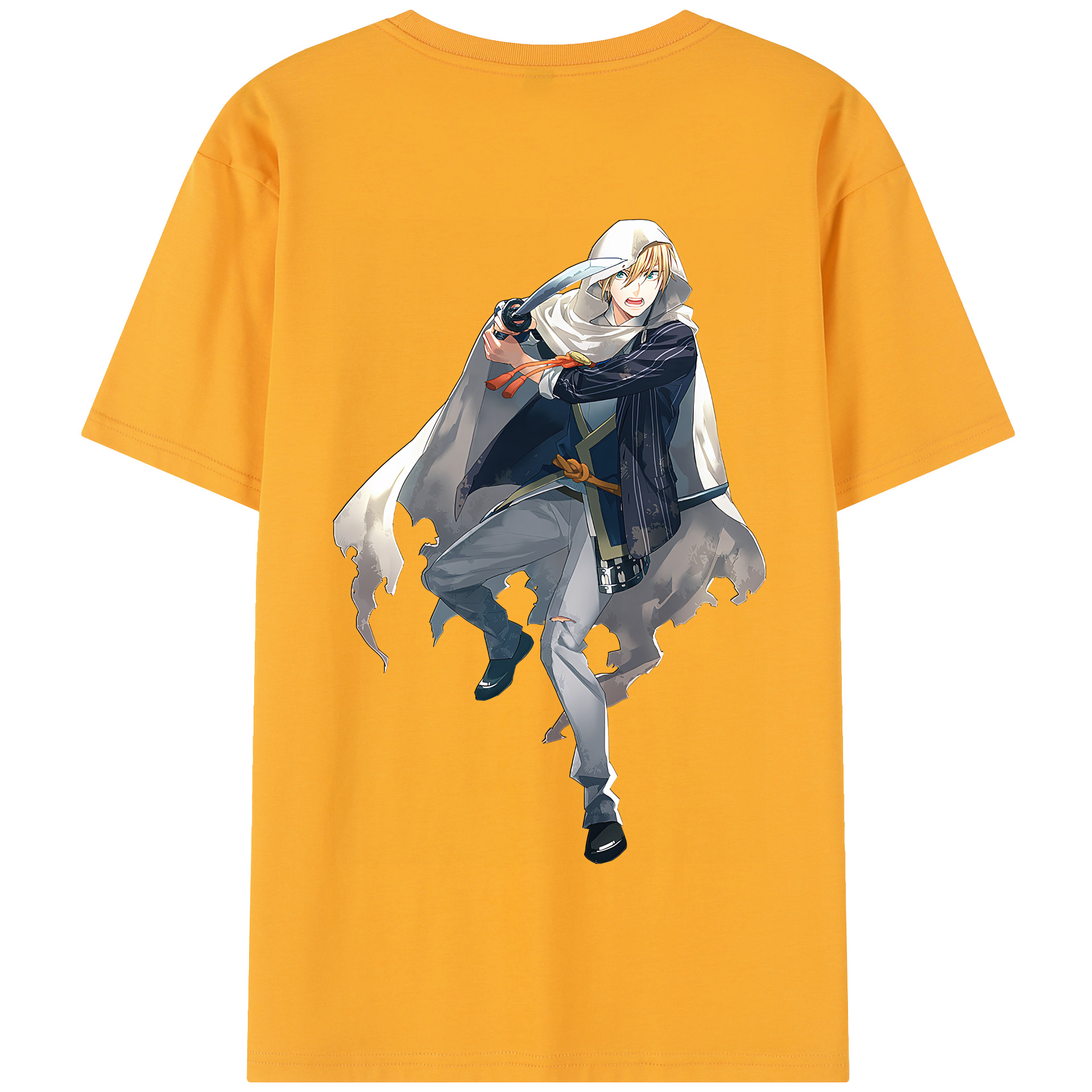 （画像用） 刀剣乱舞 Touken Ranbu 綿100％半袖Tシャツ（背面プリント）