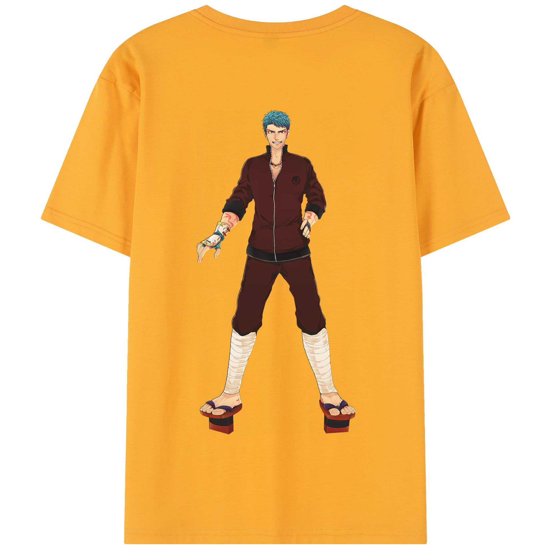 （画像用） 刀剣乱舞 Touken Ranbu 綿100％半袖Tシャツ（背面プリント）
