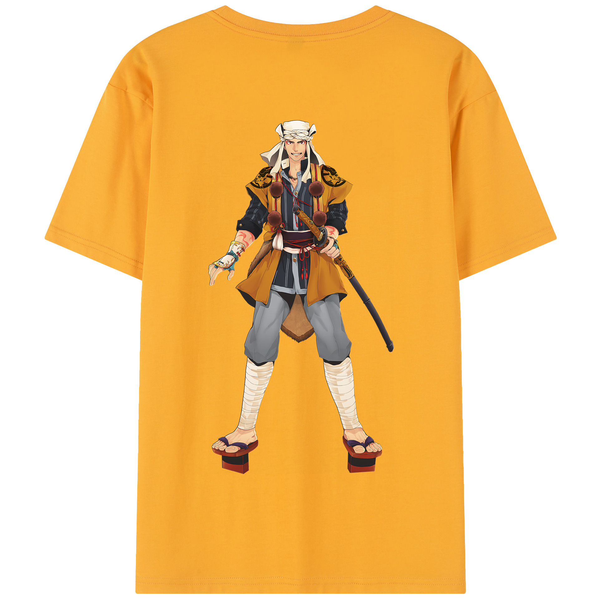 （画像用） 刀剣乱舞 Touken Ranbu 綿100％半袖Tシャツ（背面プリント）
