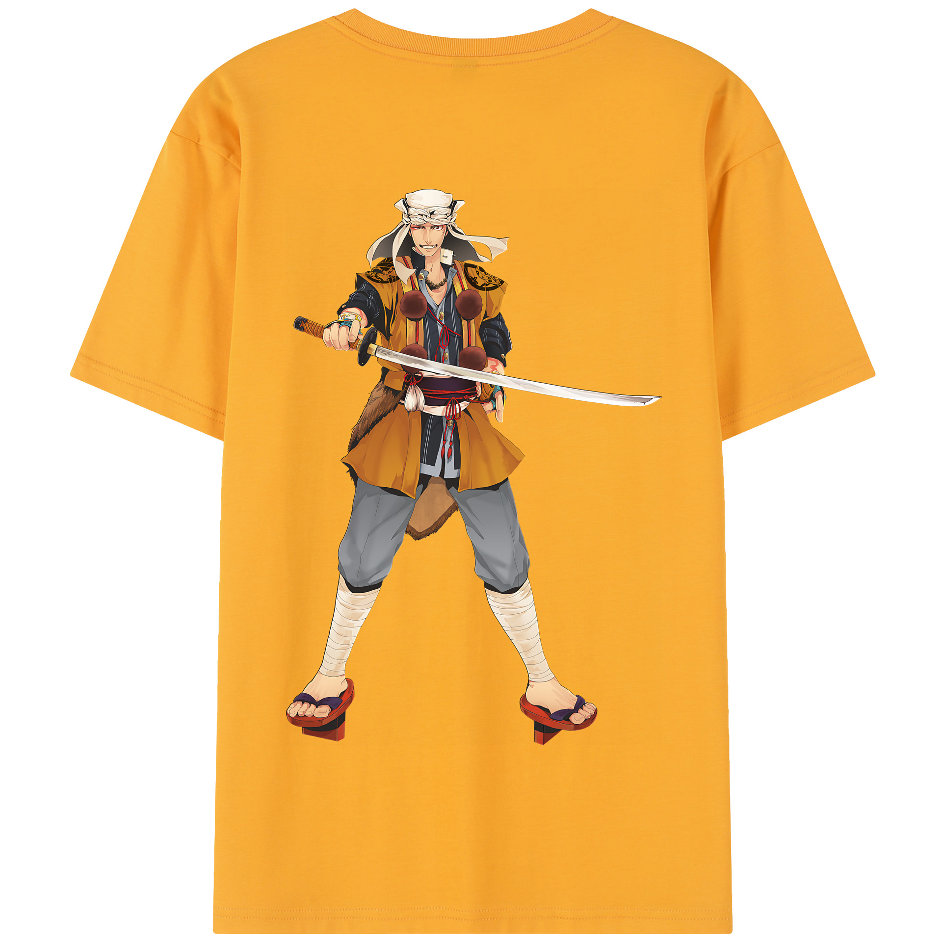（画像用） 刀剣乱舞 Touken Ranbu 綿100％半袖Tシャツ（背面プリント）
