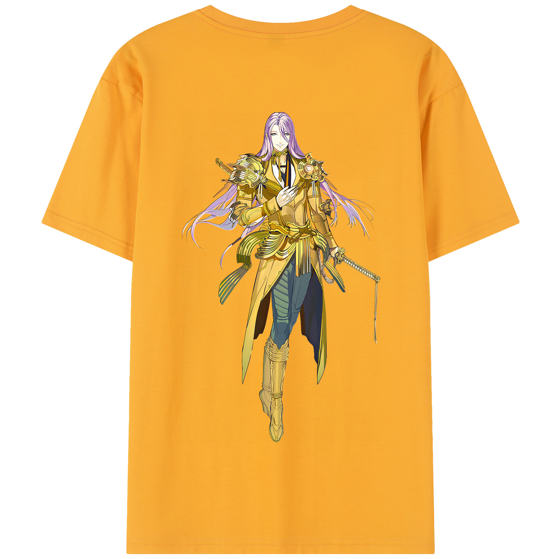（画像用） 刀剣乱舞 Touken Ranbu 綿100％半袖Tシャツ（背面プリント）