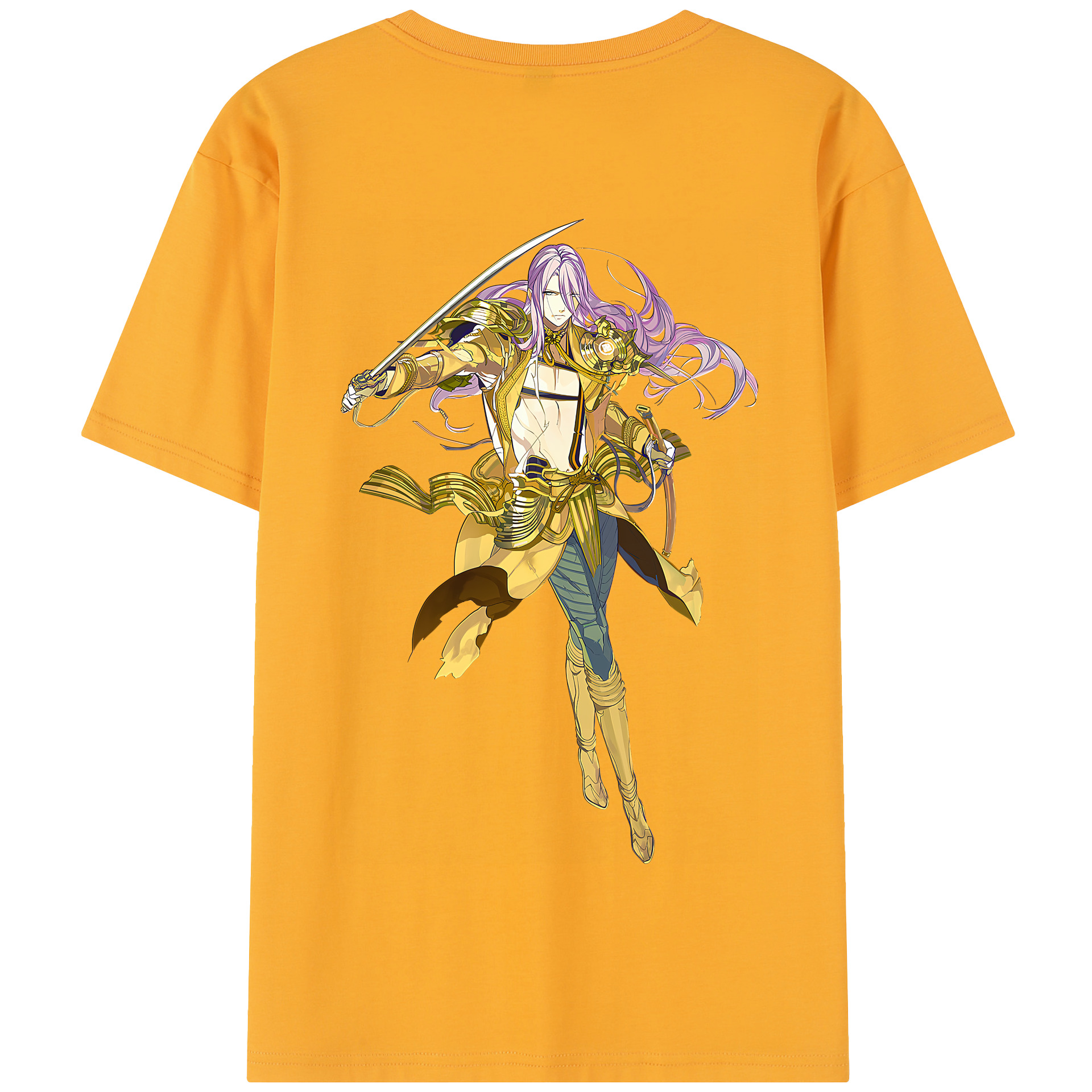 （画像用） 刀剣乱舞 Touken Ranbu 綿100％半袖Tシャツ（背面プリント）