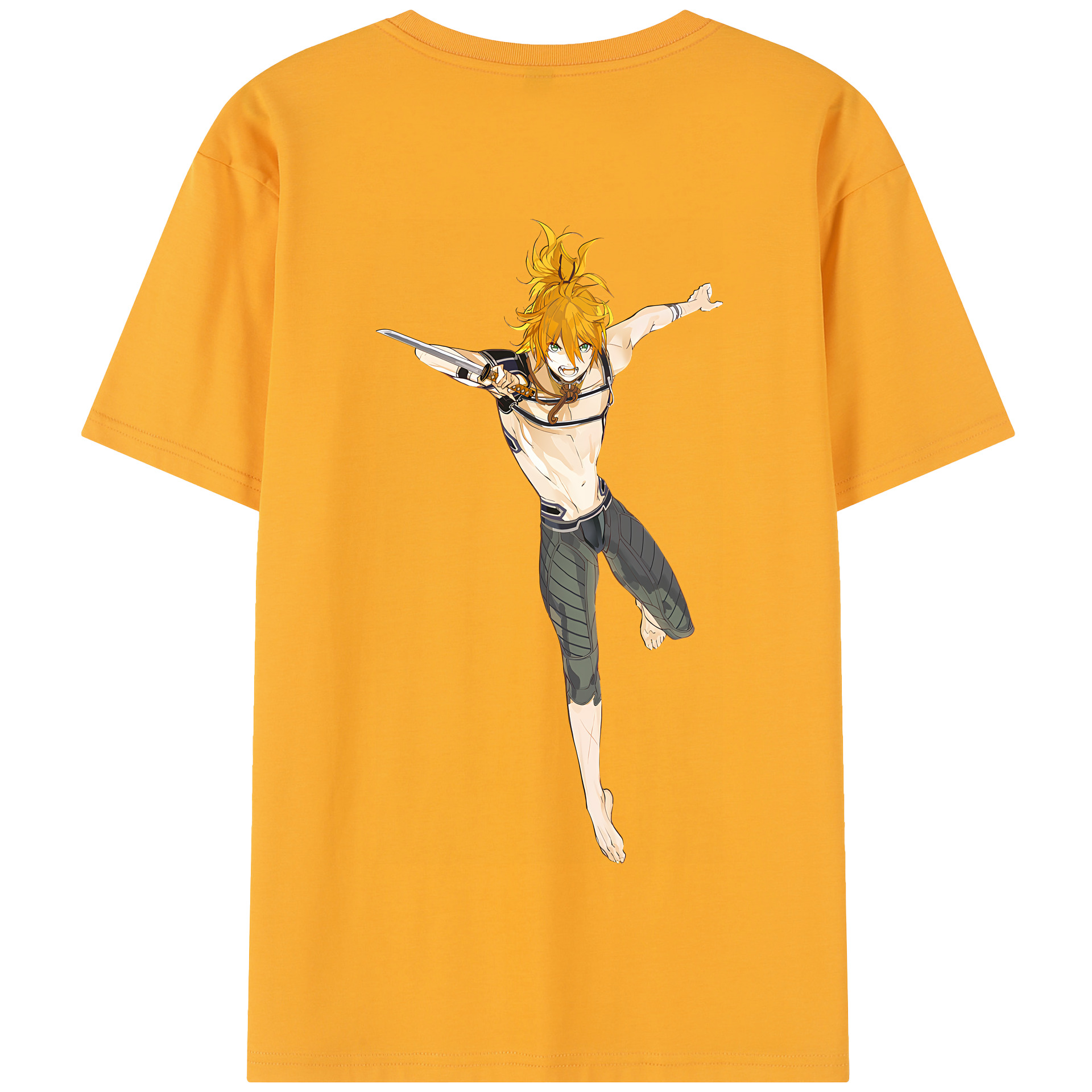 （画像用） 刀剣乱舞 Touken Ranbu 綿100％半袖Tシャツ（背面プリント）