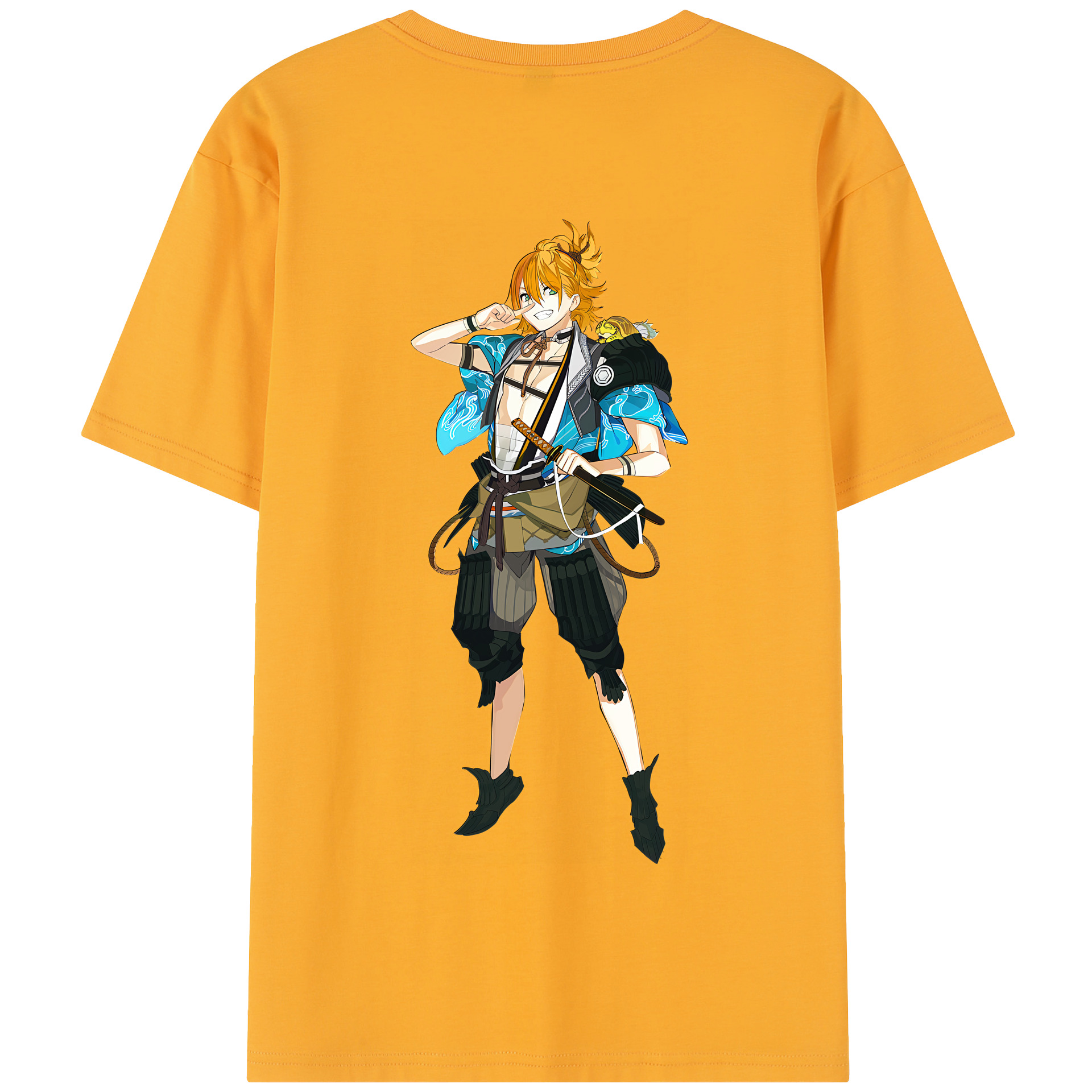 （画像用） 刀剣乱舞 Touken Ranbu 綿100％半袖Tシャツ（背面プリント）