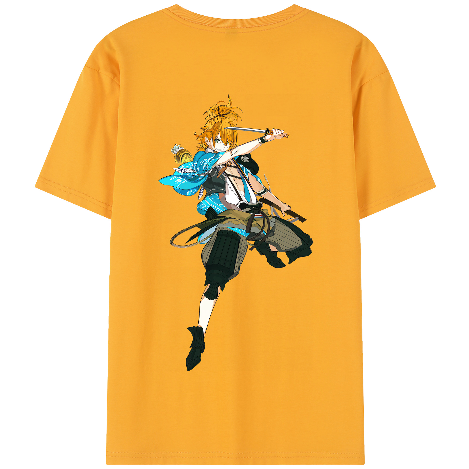 （画像用） 刀剣乱舞 Touken Ranbu 綿100％半袖Tシャツ（背面プリント）