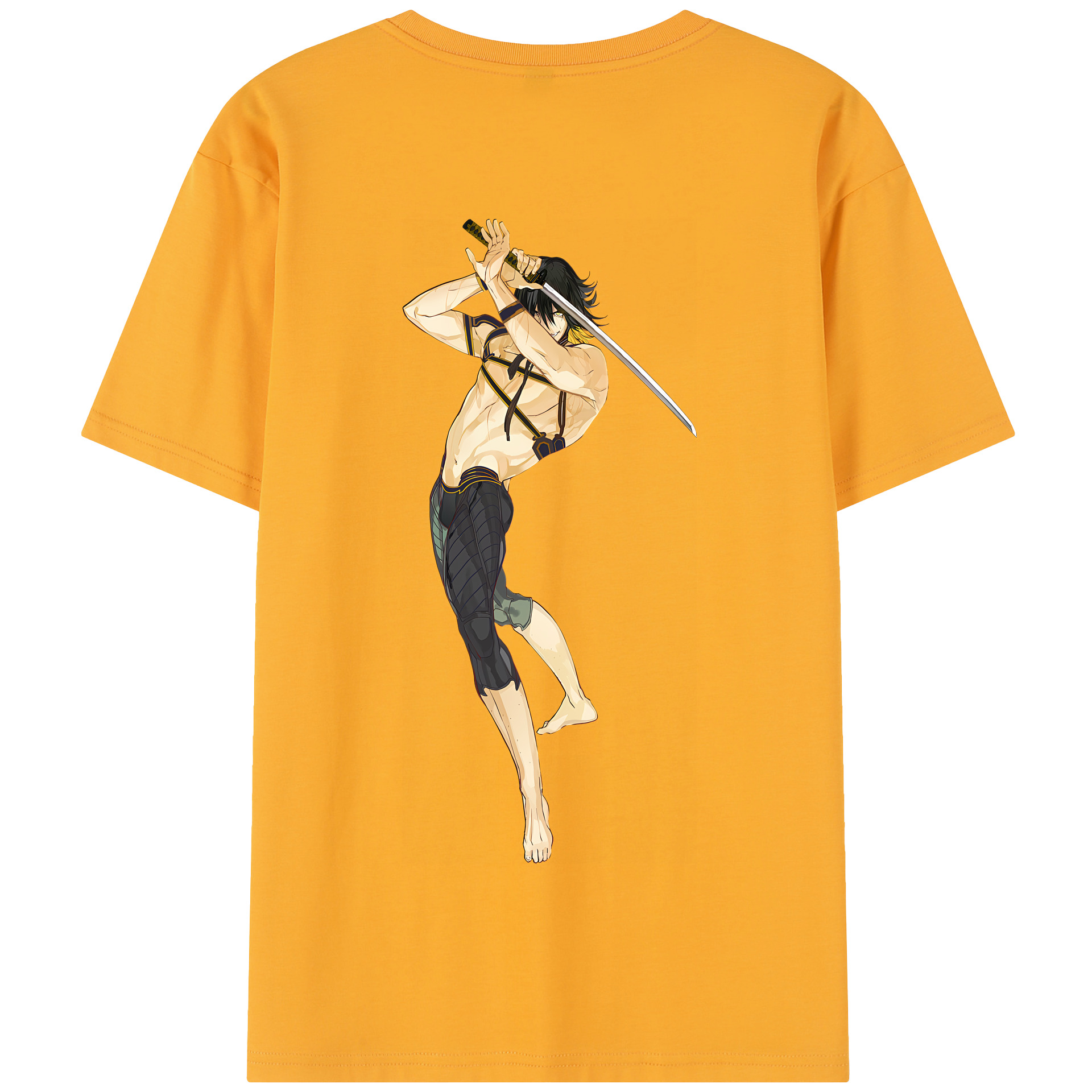 （画像用） 刀剣乱舞 Touken Ranbu 綿100％半袖Tシャツ（背面プリント）