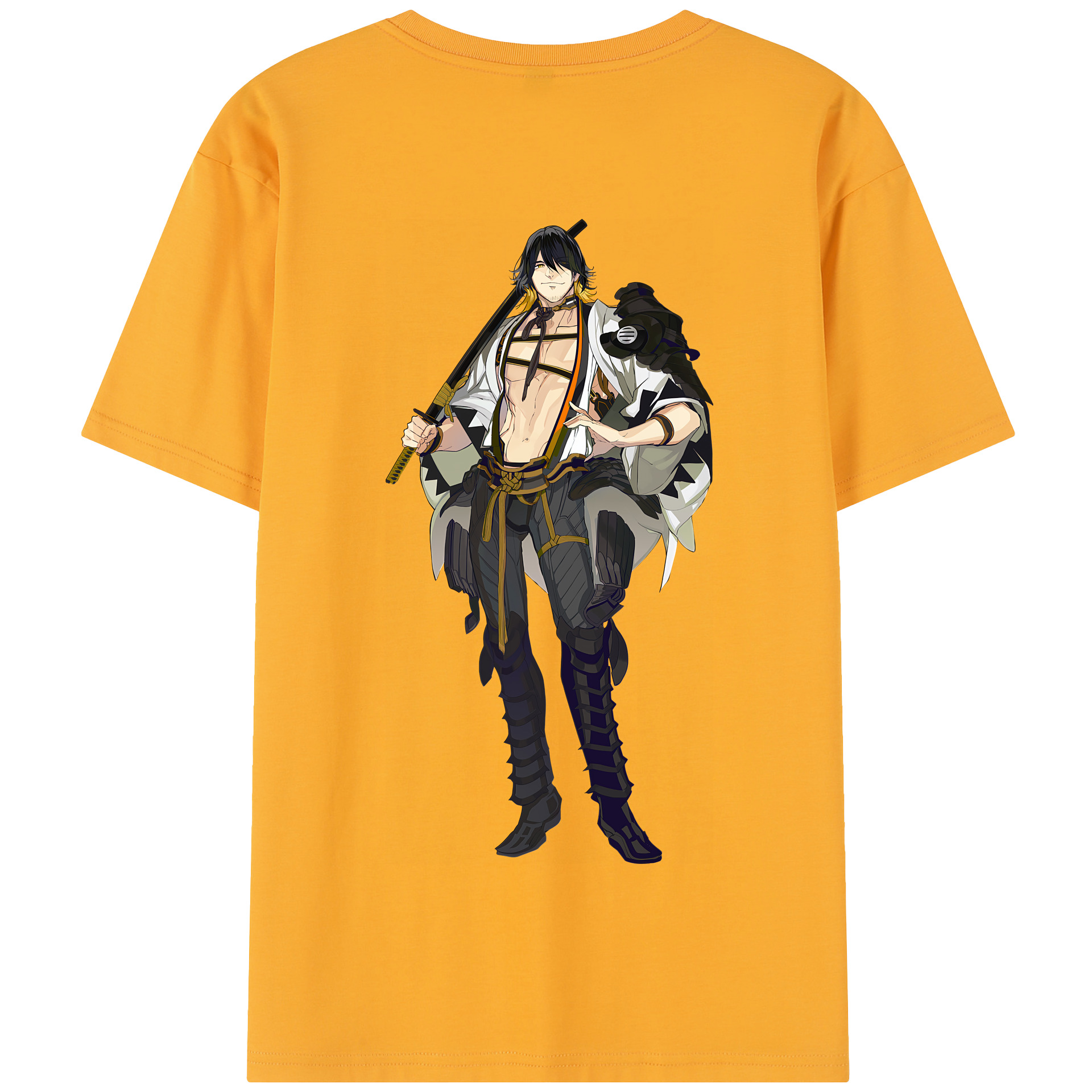 （画像用） 刀剣乱舞 Touken Ranbu 綿100％半袖Tシャツ（背面プリント）