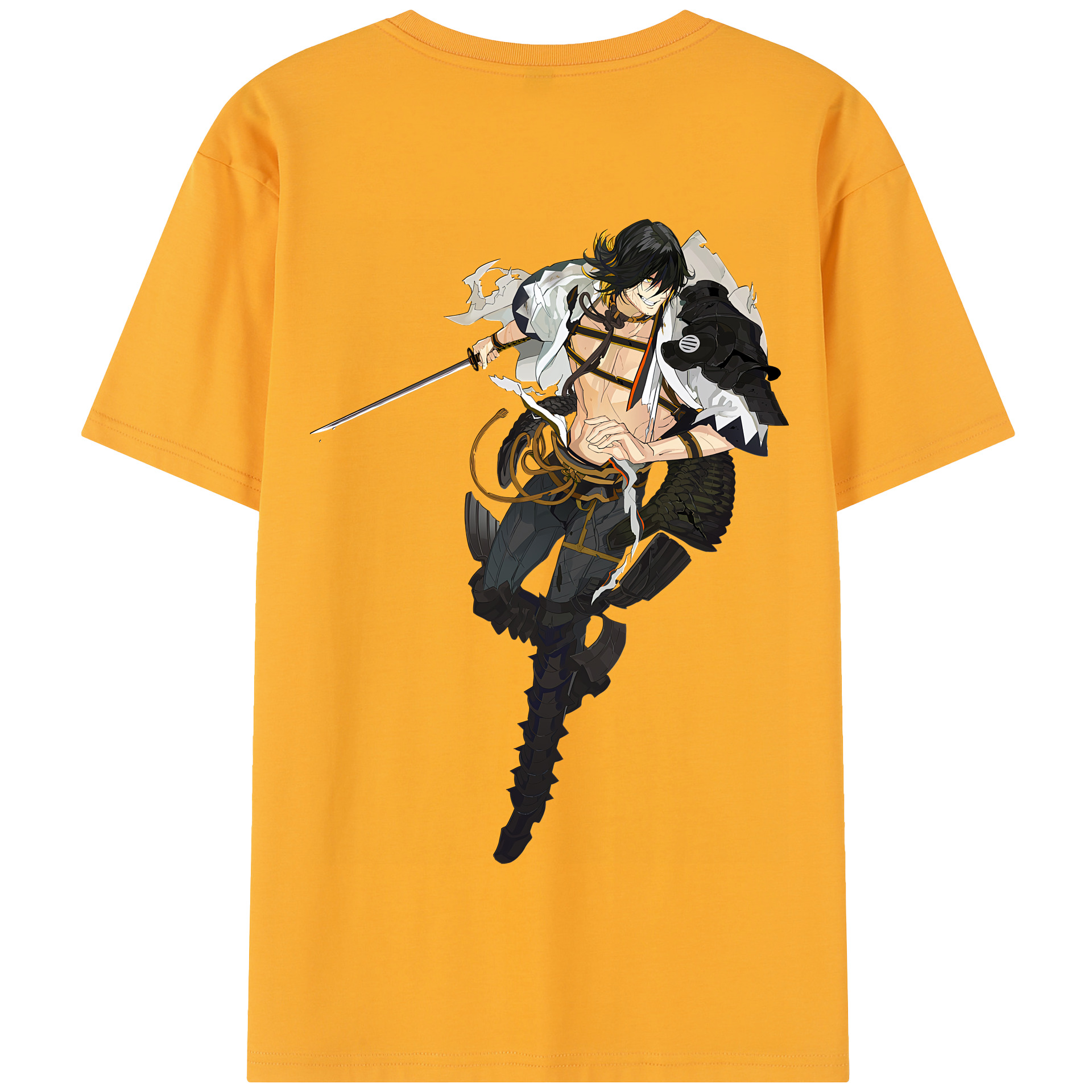 （画像用） 刀剣乱舞 Touken Ranbu 綿100％半袖Tシャツ（背面プリント）