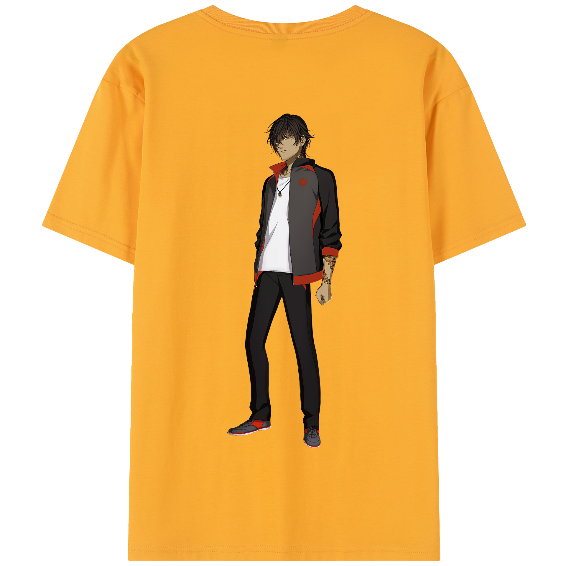 （画像用） 刀剣乱舞 Touken Ranbu 綿100％半袖Tシャツ（背面プリント）