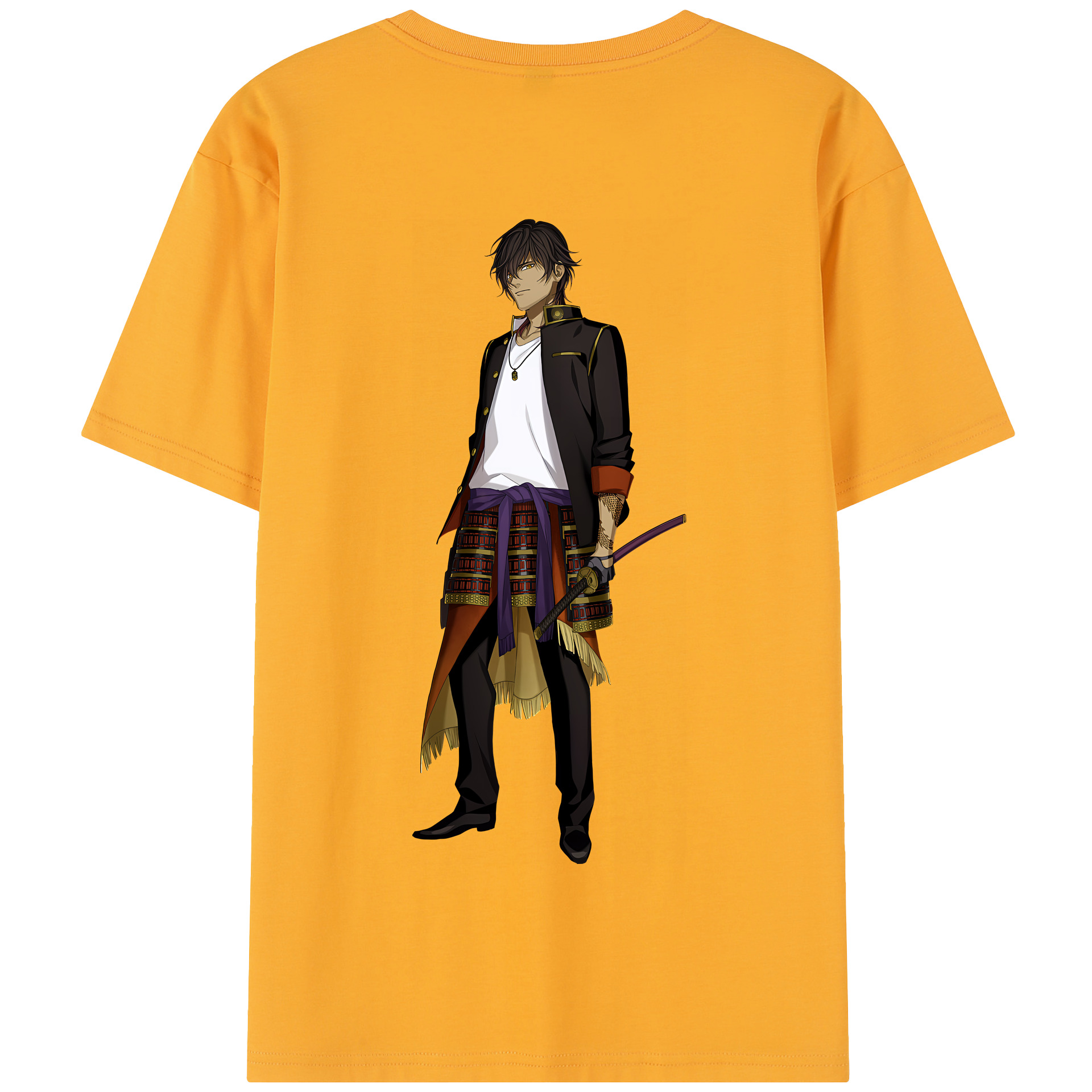 （画像用） 刀剣乱舞 Touken Ranbu 綿100％半袖Tシャツ（背面プリント）