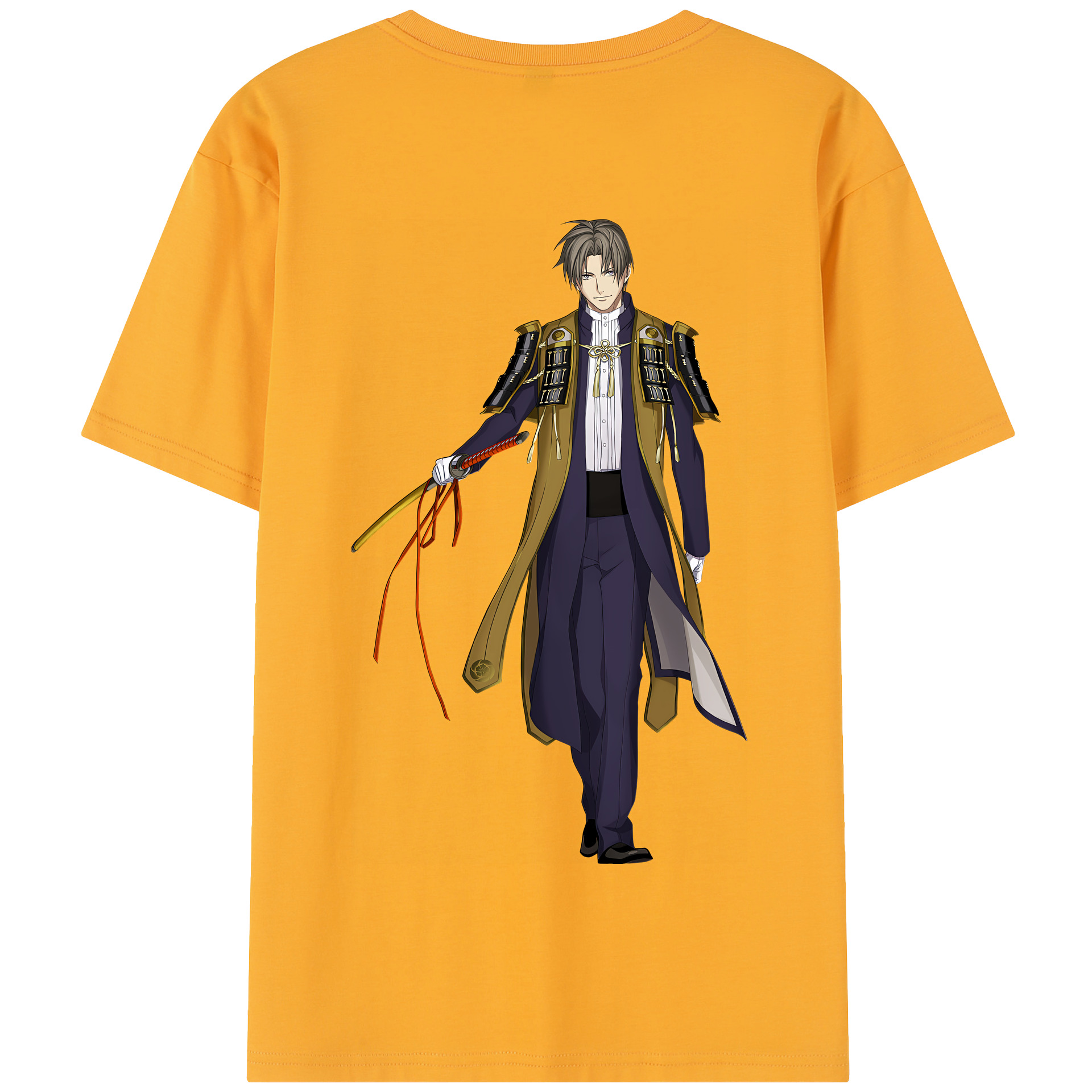 （画像用） 刀剣乱舞 Touken Ranbu 綿100％半袖Tシャツ（背面プリント）