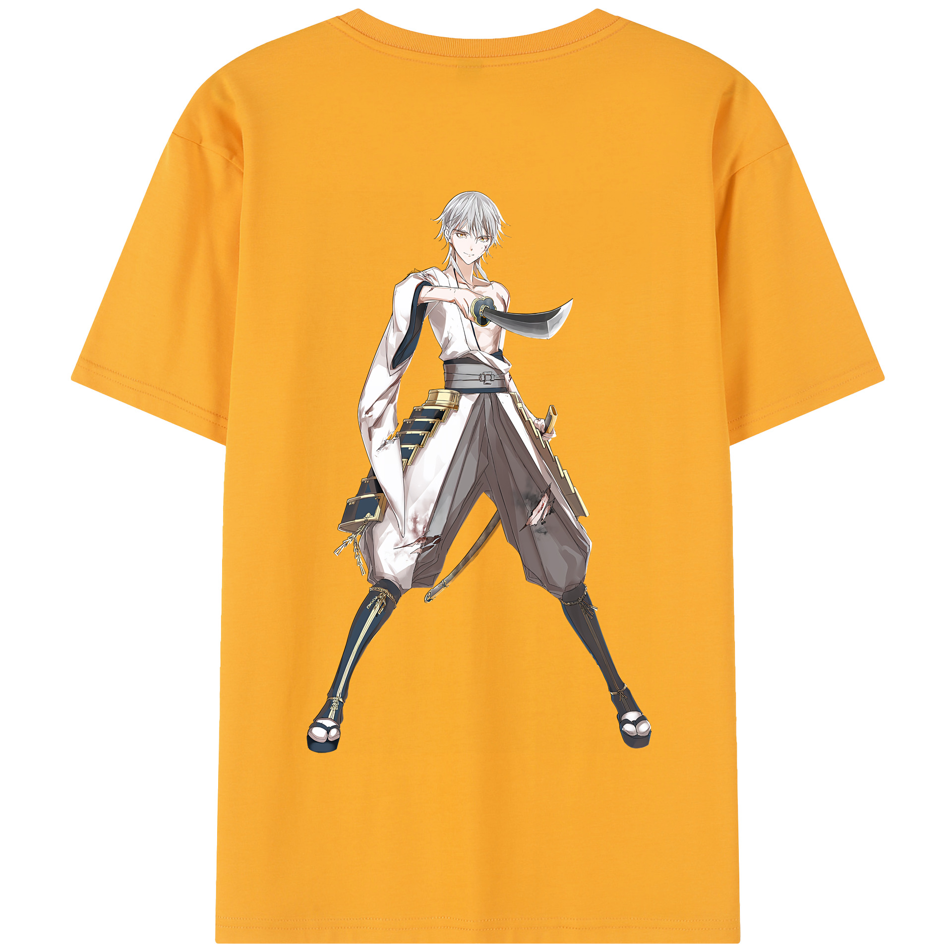 （画像用） 刀剣乱舞 Touken Ranbu 綿100％半袖Tシャツ（背面プリント）