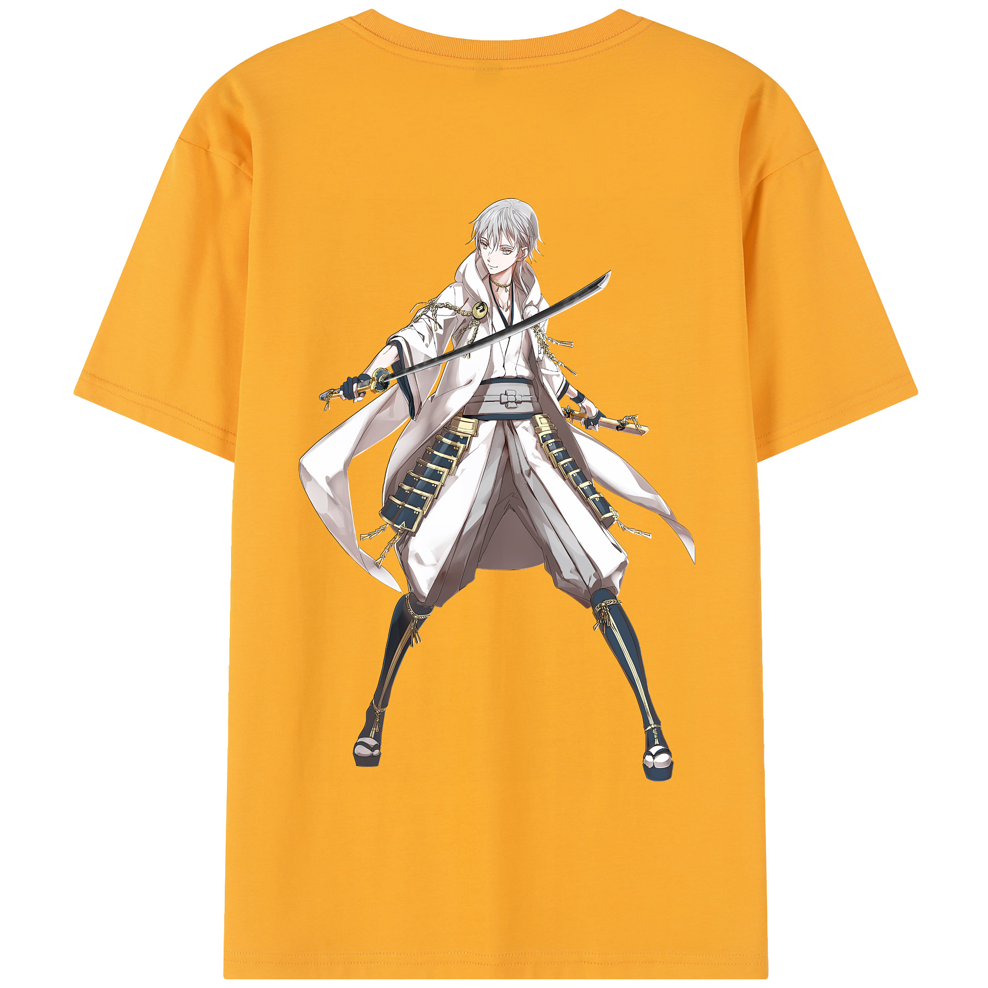 （画像用） 刀剣乱舞 Touken Ranbu 綿100％半袖Tシャツ（背面プリント）