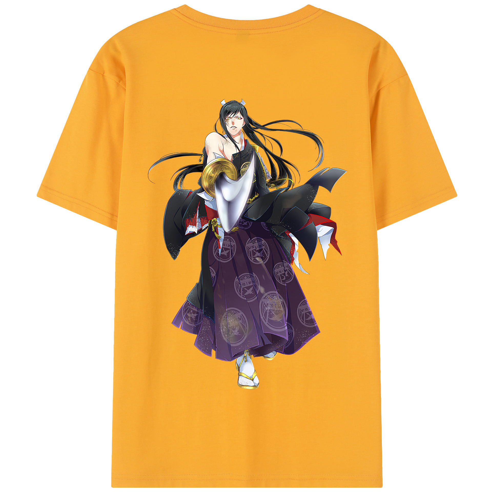 （画像用） 刀剣乱舞 Touken Ranbu 綿100％半袖Tシャツ（背面プリント）