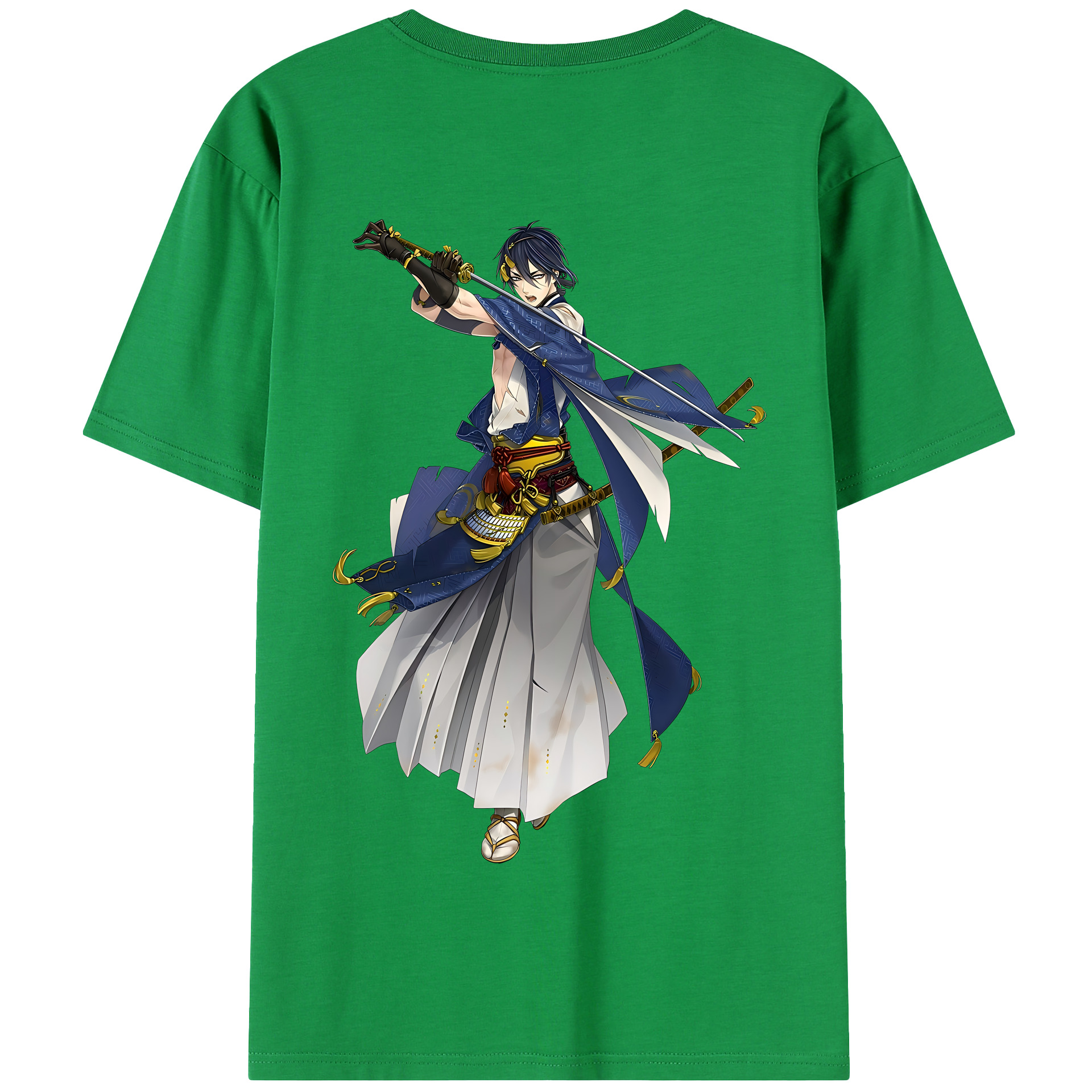 （画像用） 刀剣乱舞 Touken Ranbu 綿100％半袖Tシャツ（背面プリント）