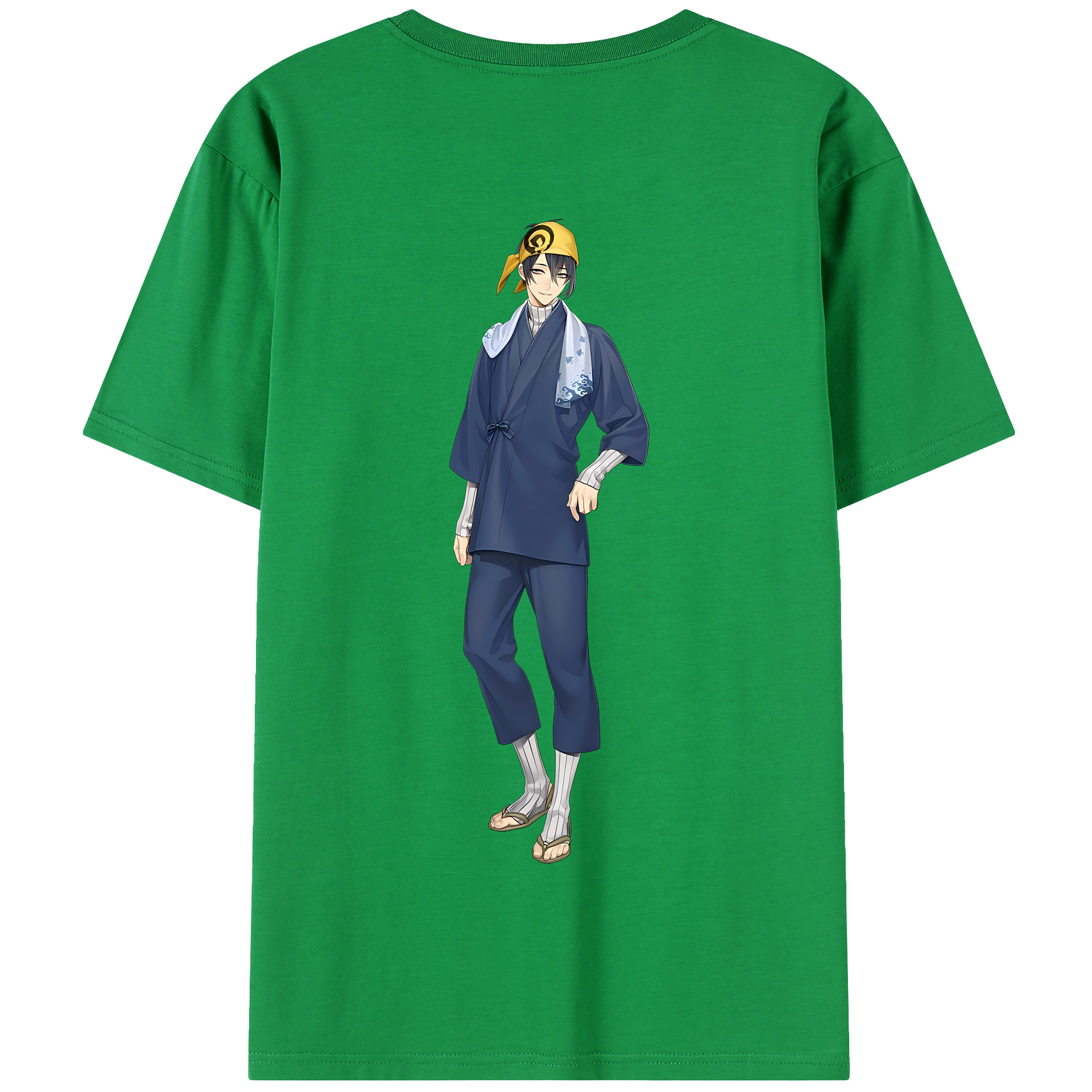 （画像用） 刀剣乱舞 Touken Ranbu 綿100％半袖Tシャツ（背面プリント）