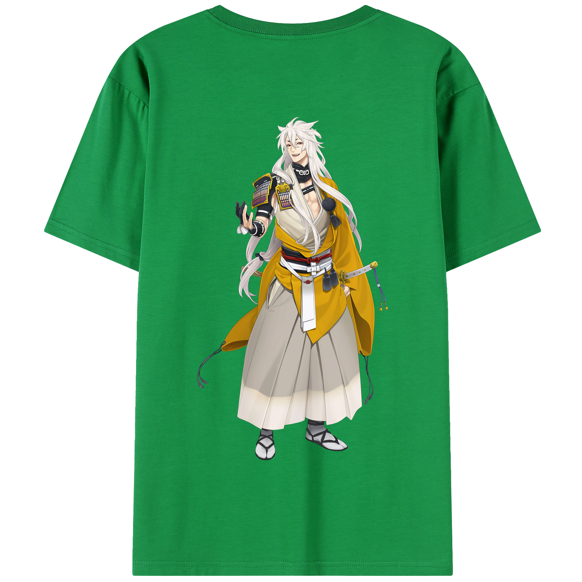 （画像用） 刀剣乱舞 Touken Ranbu 綿100％半袖Tシャツ（背面プリント）