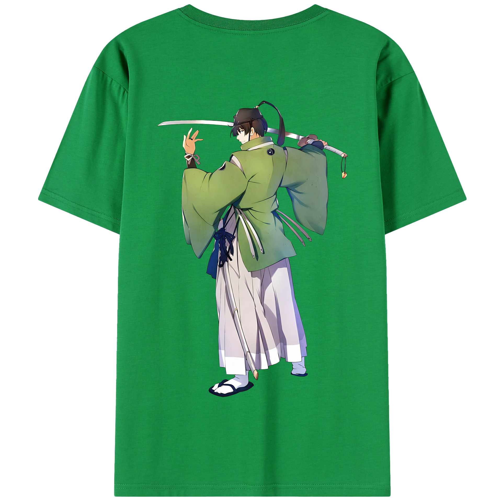 （画像用） 刀剣乱舞 Touken Ranbu 綿100％半袖Tシャツ（背面プリント）