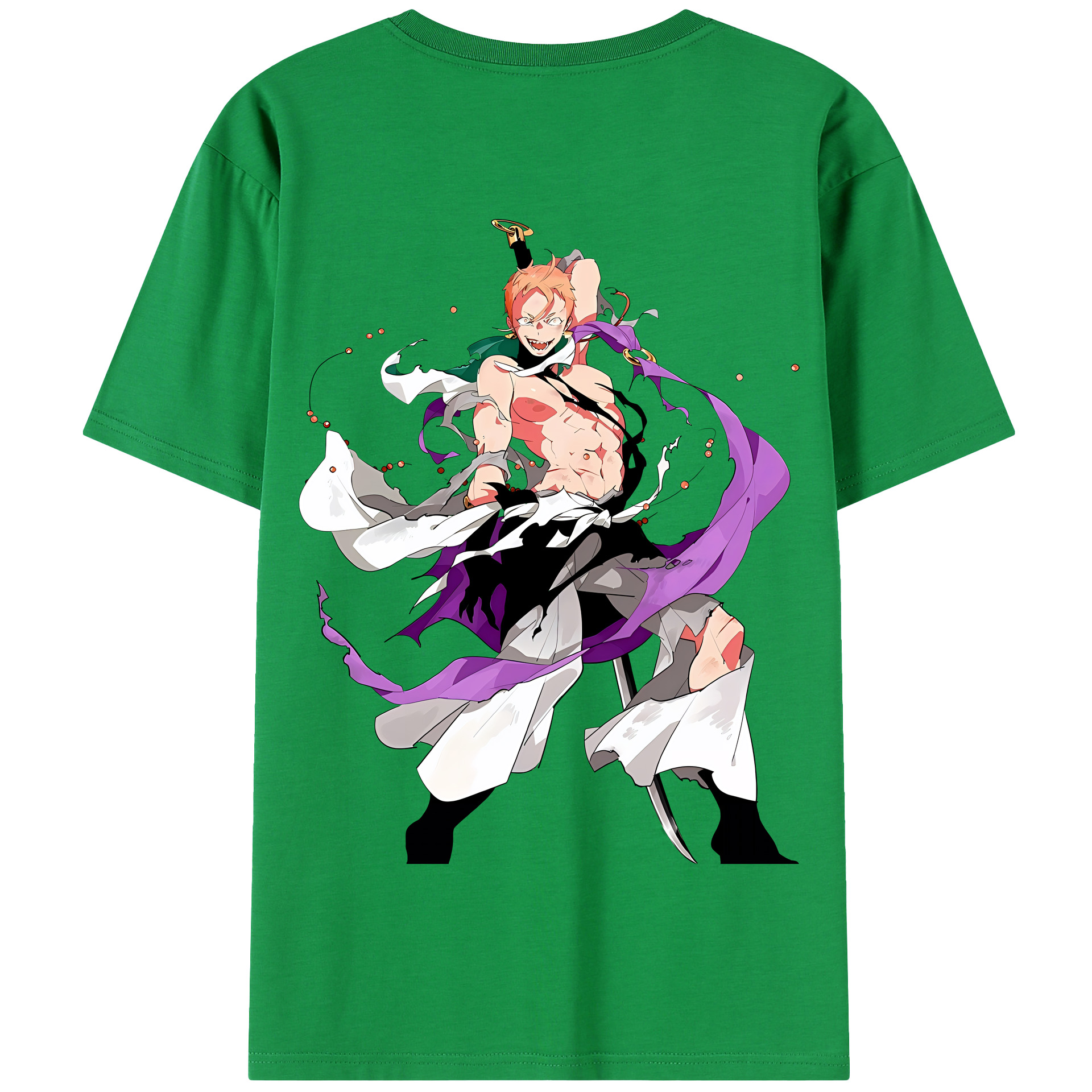（画像用） 刀剣乱舞 Touken Ranbu 綿100％半袖Tシャツ（背面プリント）