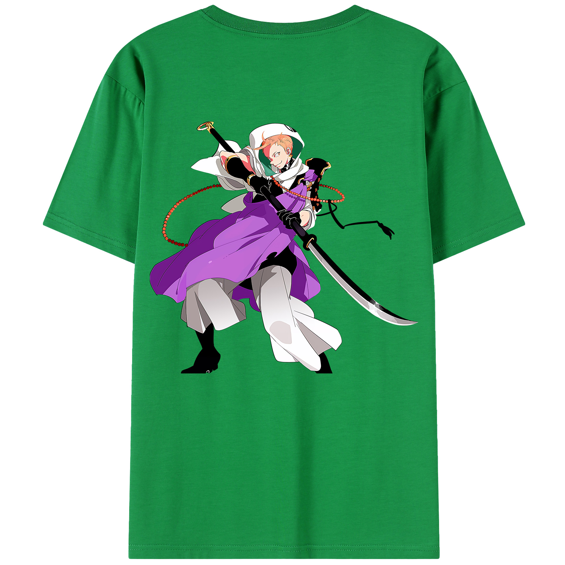 （画像用） 刀剣乱舞 Touken Ranbu 綿100％半袖Tシャツ（背面プリント）