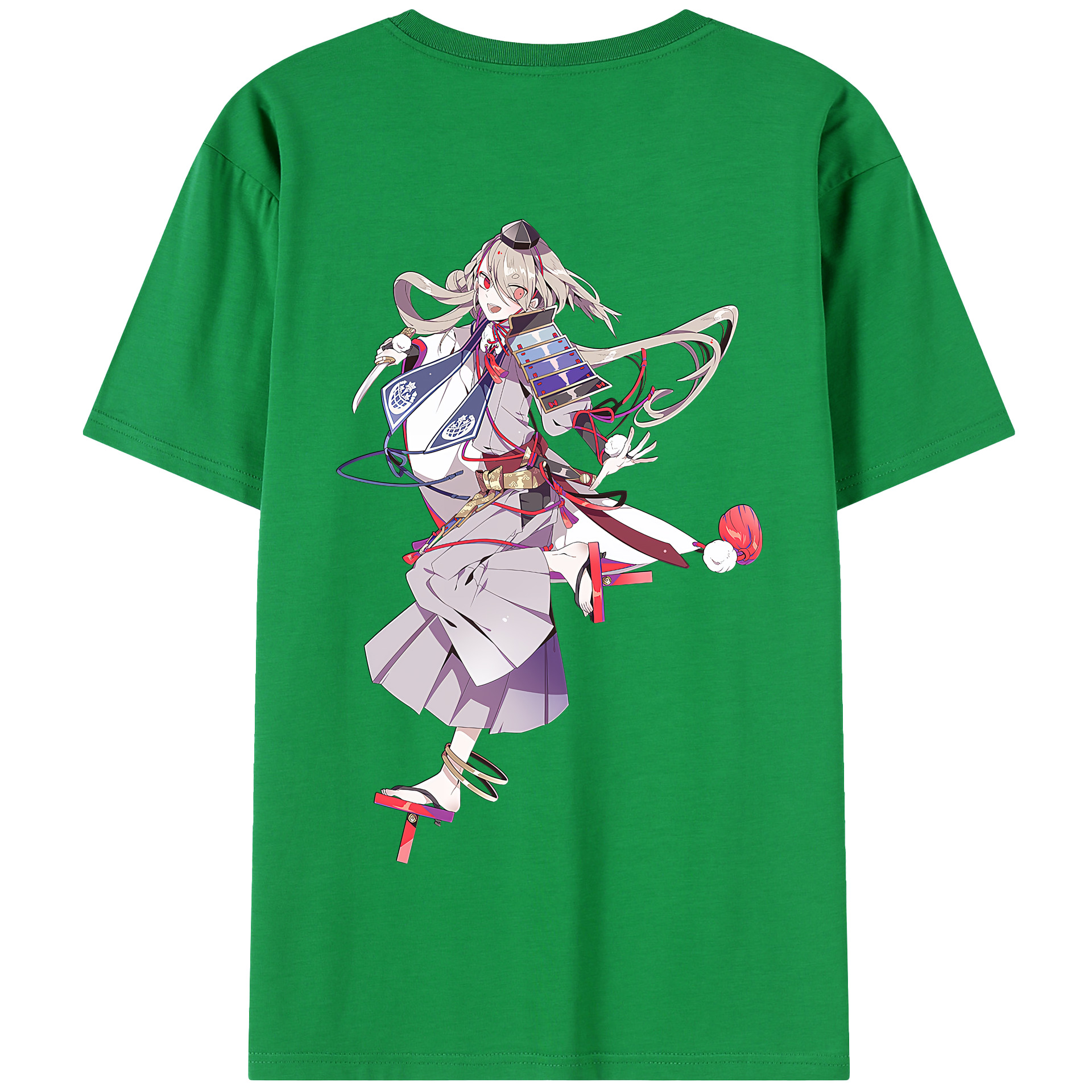 （画像用） 刀剣乱舞 Touken Ranbu 綿100％半袖Tシャツ（背面プリント）
