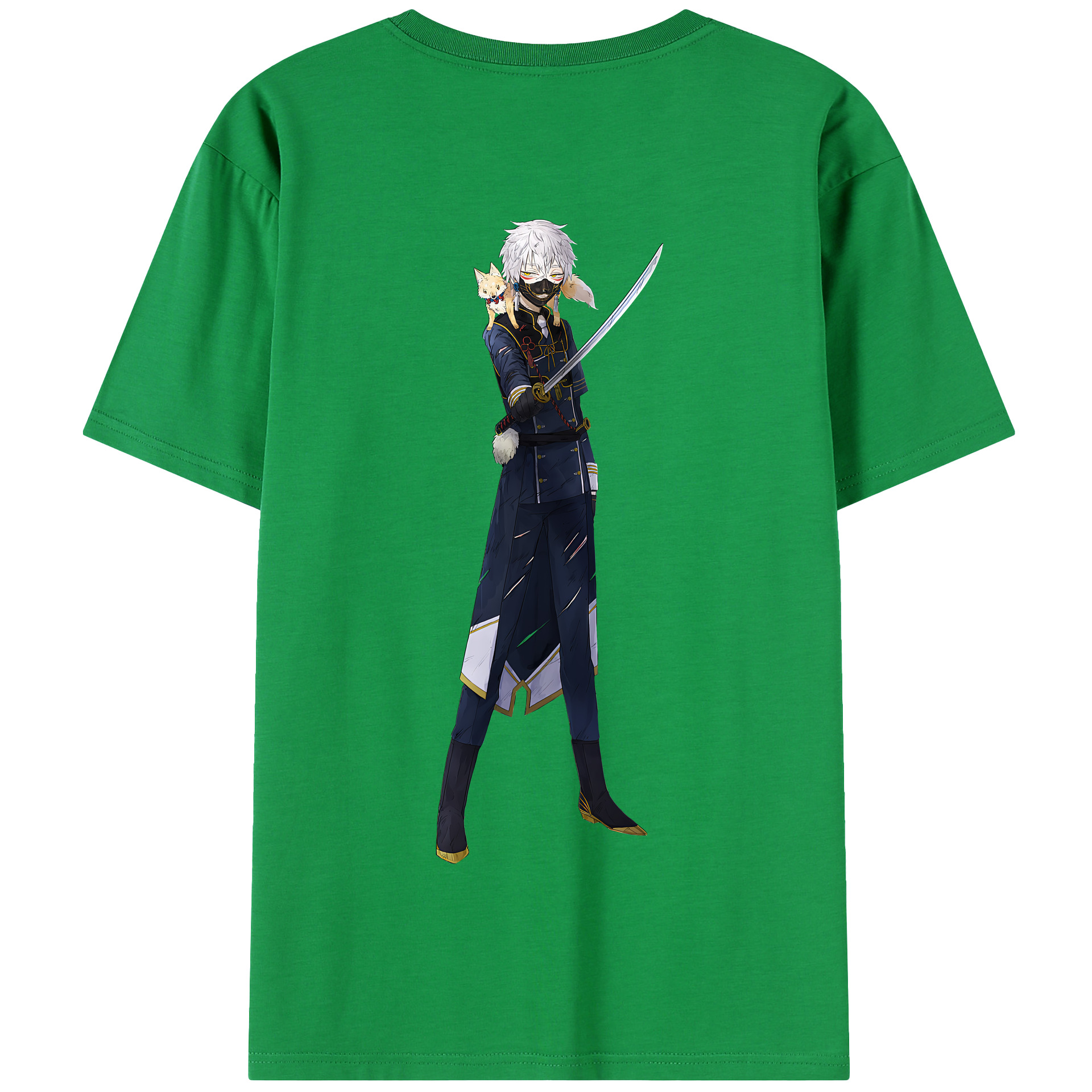 （画像用） 刀剣乱舞 Touken Ranbu 綿100％半袖Tシャツ（背面プリント）