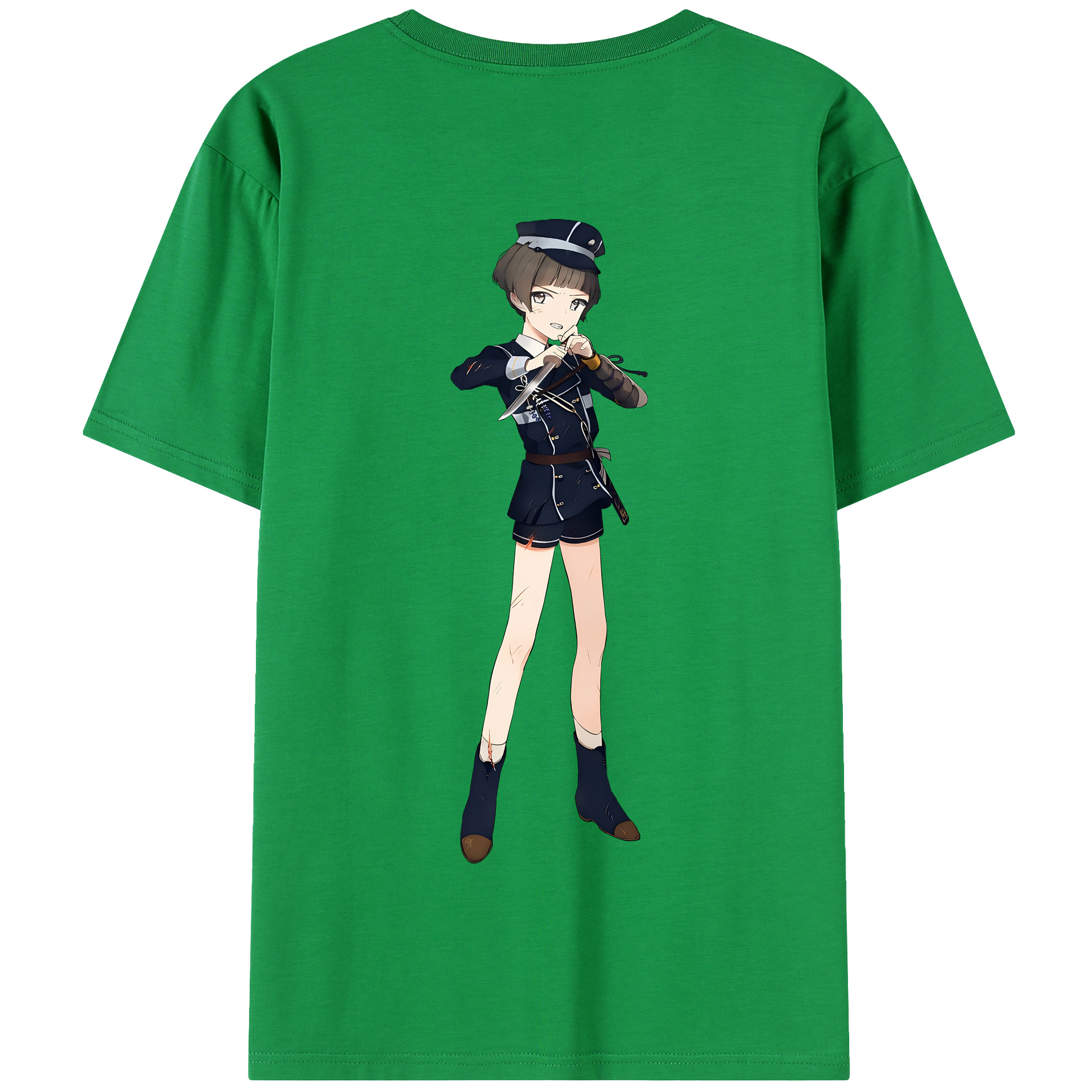 （画像用） 刀剣乱舞 Touken Ranbu 綿100％半袖Tシャツ（背面プリント）