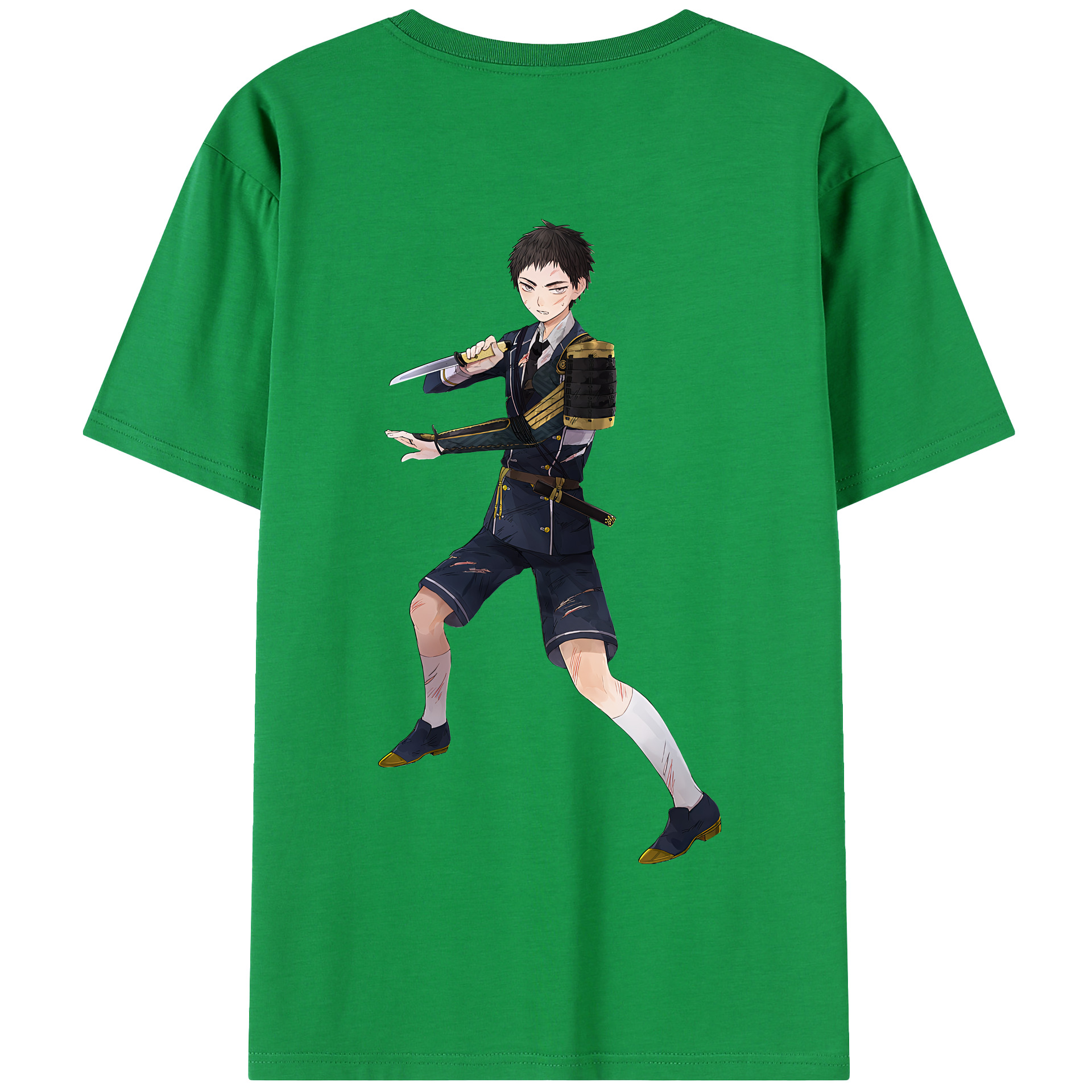 （画像用） 刀剣乱舞 Touken Ranbu 綿100％半袖Tシャツ（背面プリント）