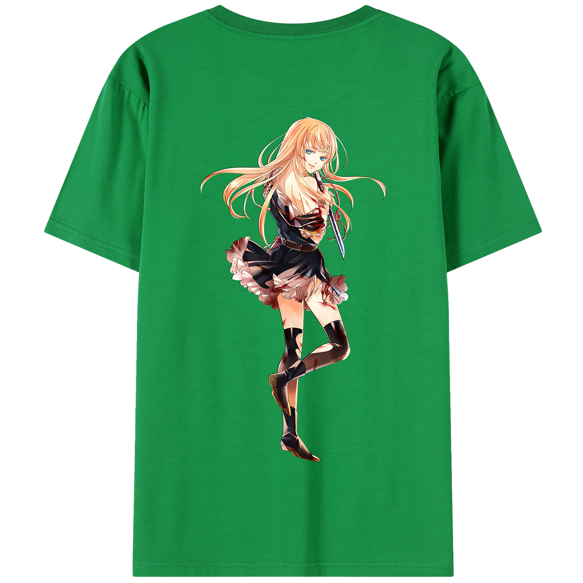 （画像用） 刀剣乱舞 Touken Ranbu 綿100％半袖Tシャツ（背面プリント）