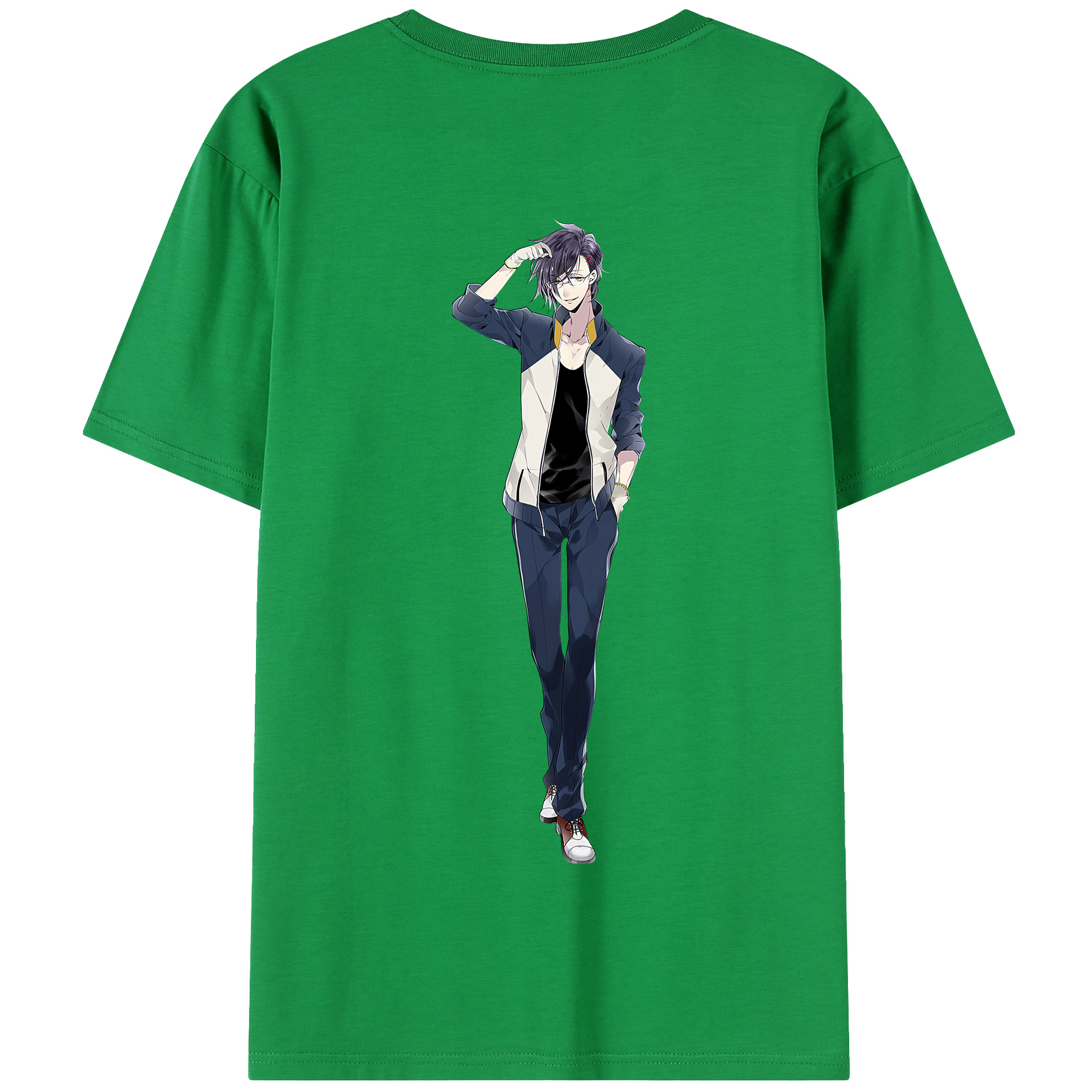 （画像用） 刀剣乱舞 Touken Ranbu 綿100％半袖Tシャツ（背面プリント）
