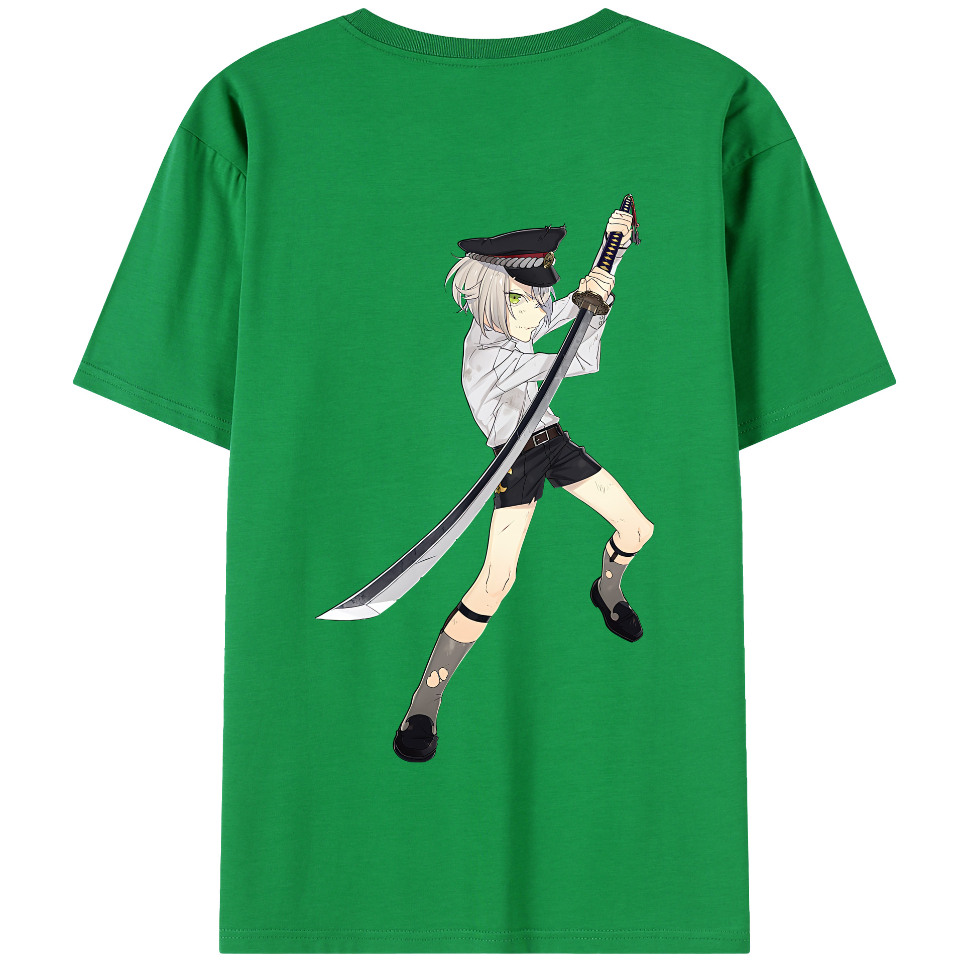 （画像用） 刀剣乱舞 Touken Ranbu 綿100％半袖Tシャツ（背面プリント）