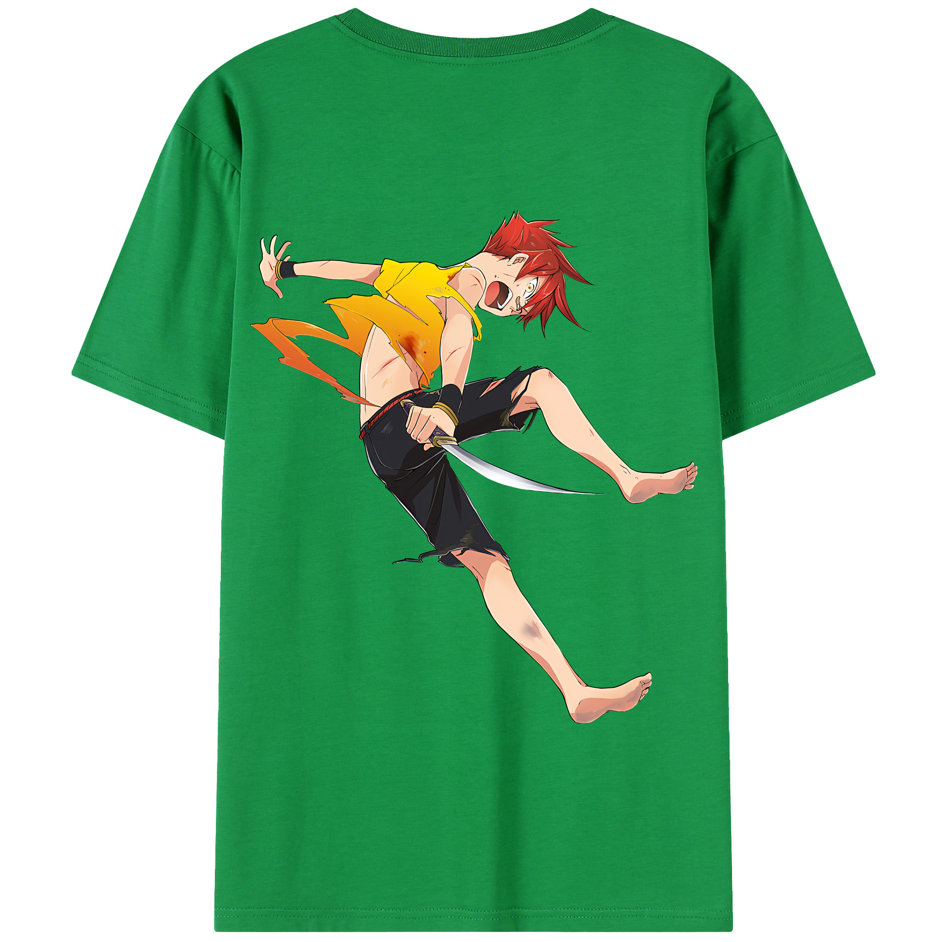 （画像用） 刀剣乱舞 Touken Ranbu 綿100％半袖Tシャツ（背面プリント）